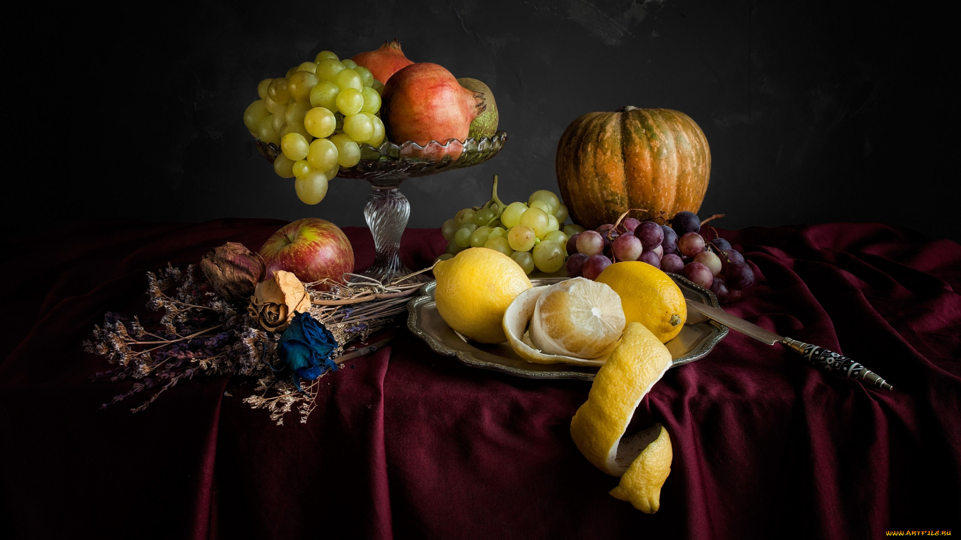 еда, натюрморт, плоды