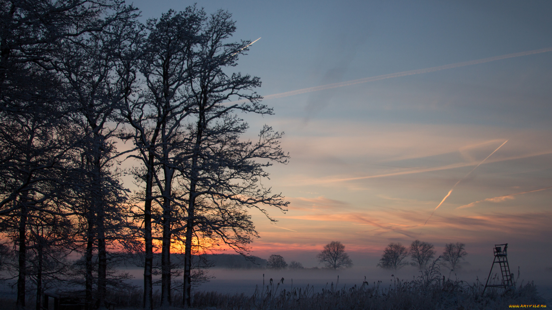 природа, восходы, закаты, рассвет