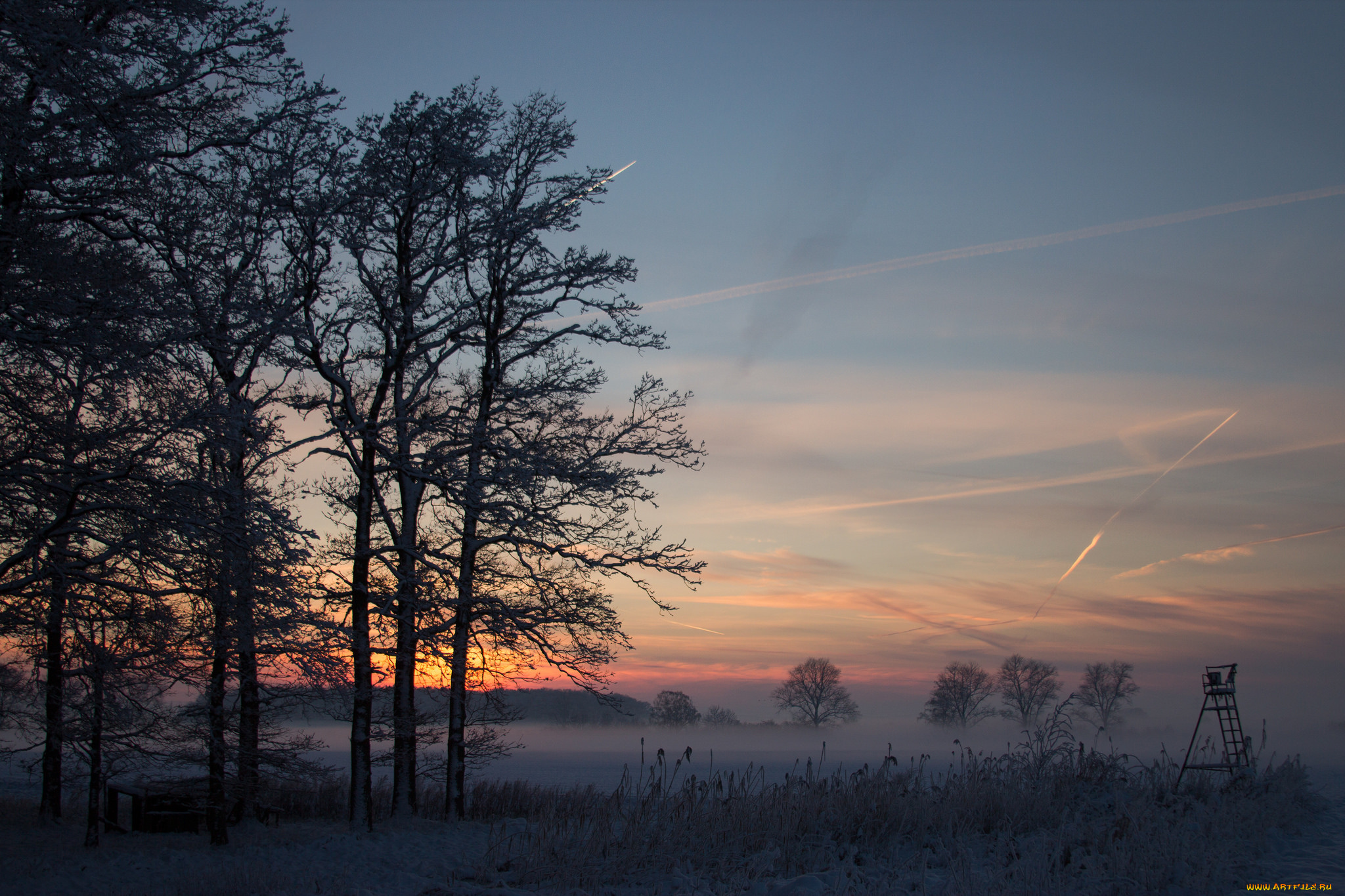 природа, восходы, закаты, рассвет