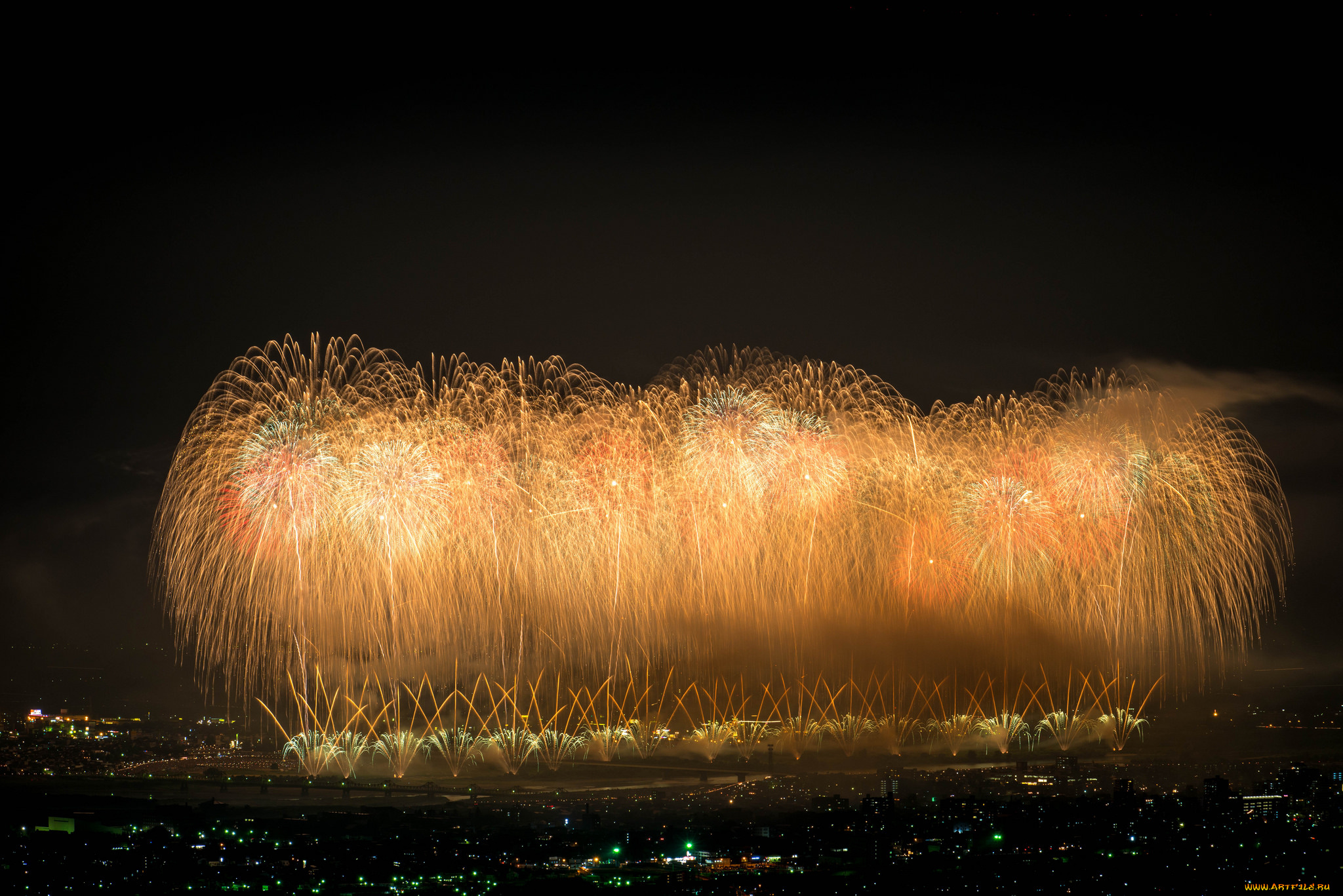 разное, салюты, , фейерверки, фейерверк, ночь