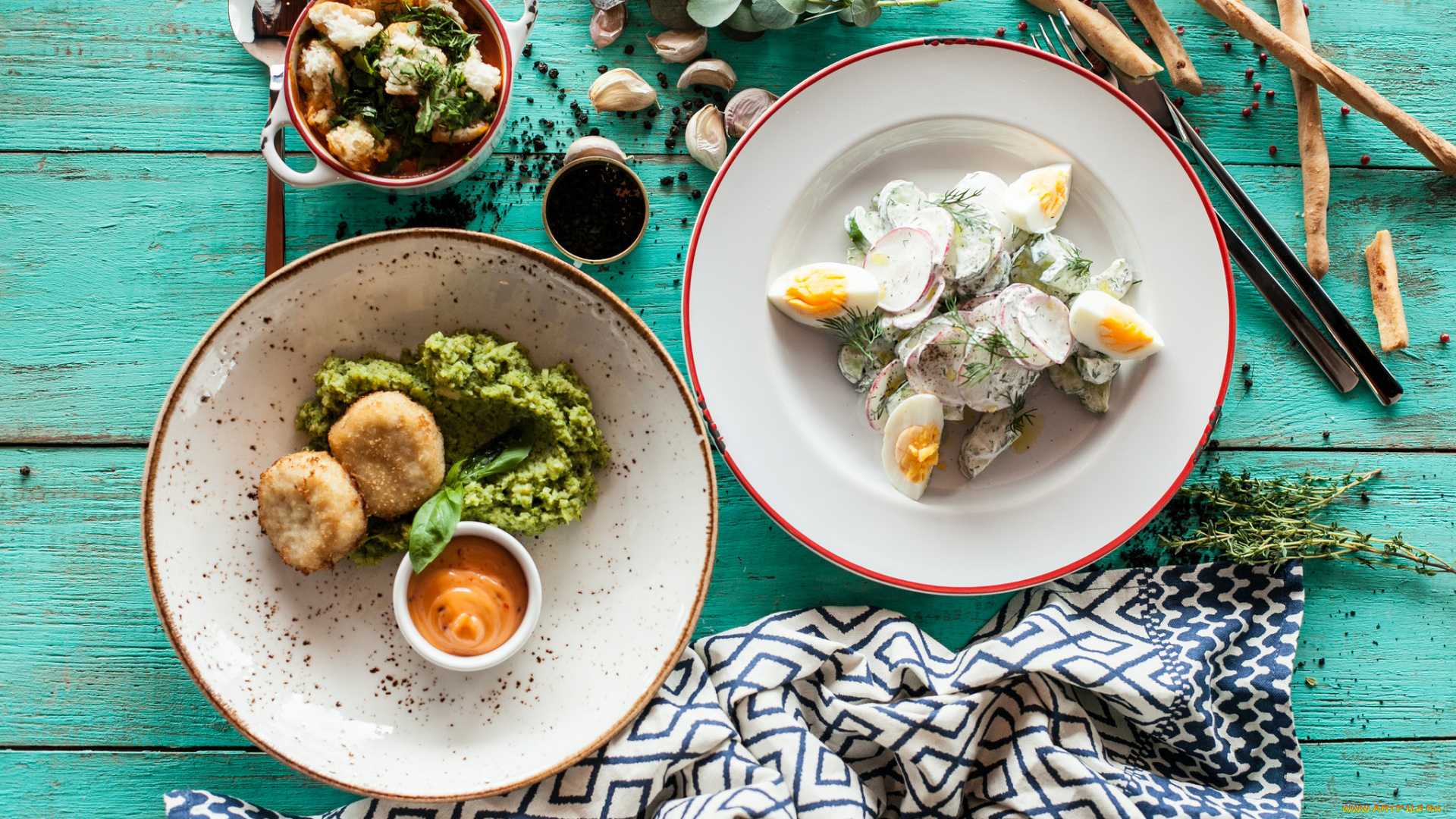 еда, разное, салат, закуска, вкусно