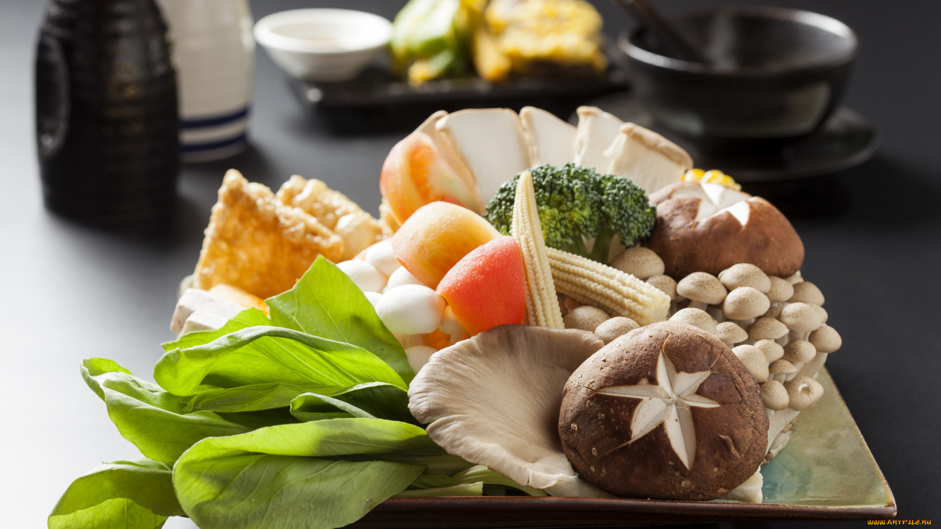 еда, салаты, , закуски, кухня, японская