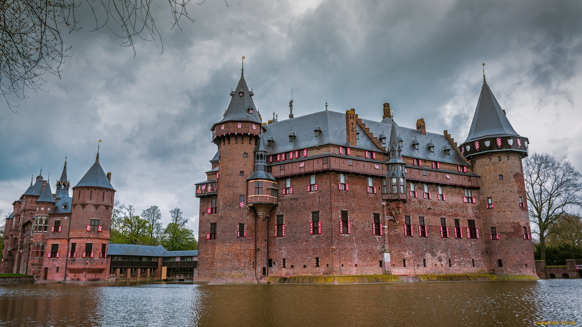 города, -, дворцы, , замки, , крепости, водоем, башни