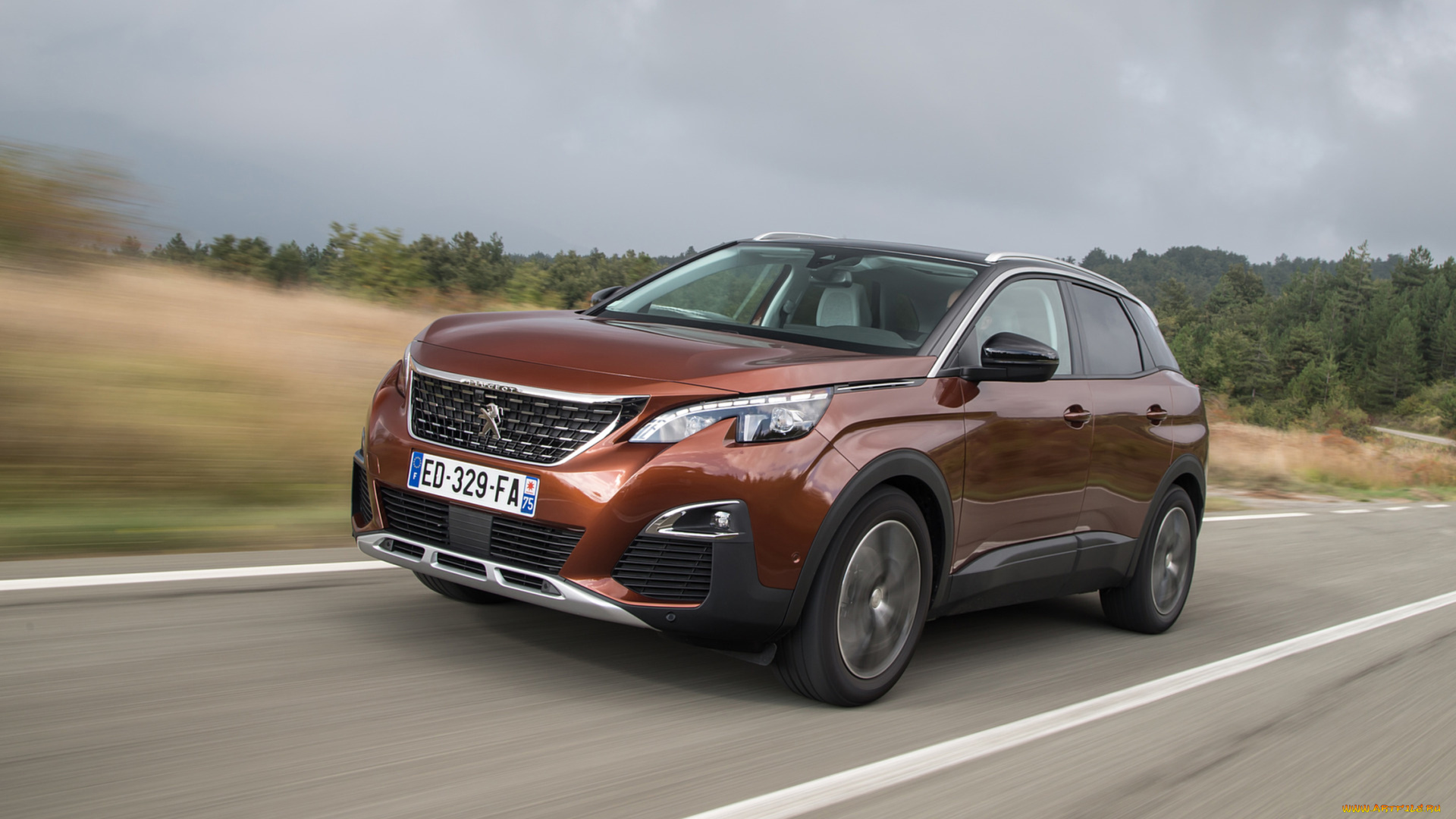 peugeot, 3008, 2017, автомобили, peugeot, 2017, 3008