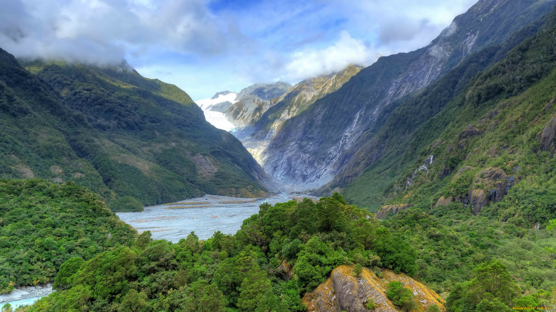 природа, горы, простор