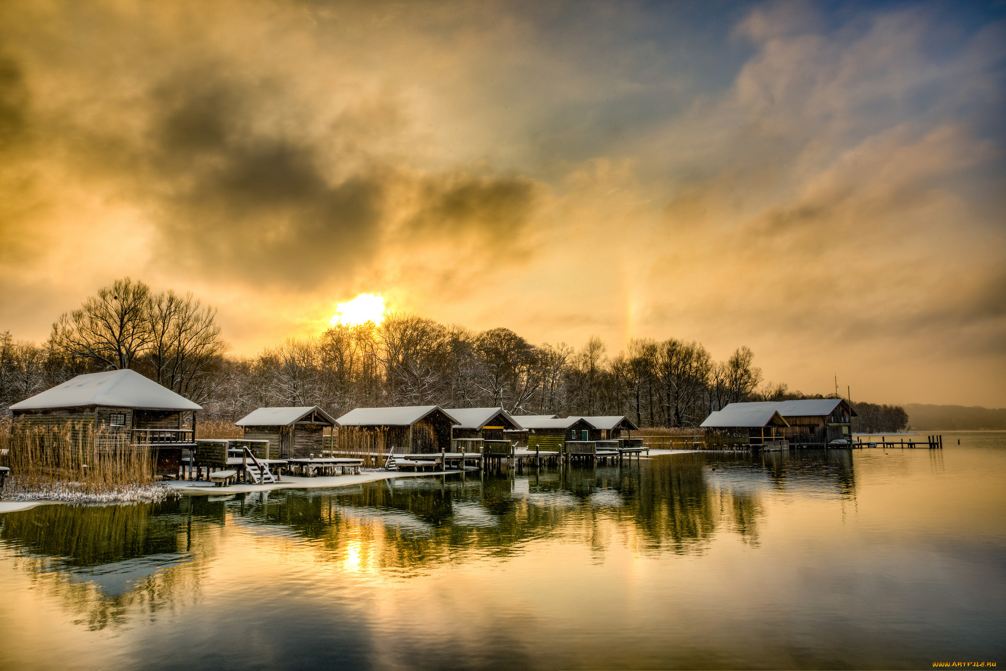 природа, реки, озера, река, лес