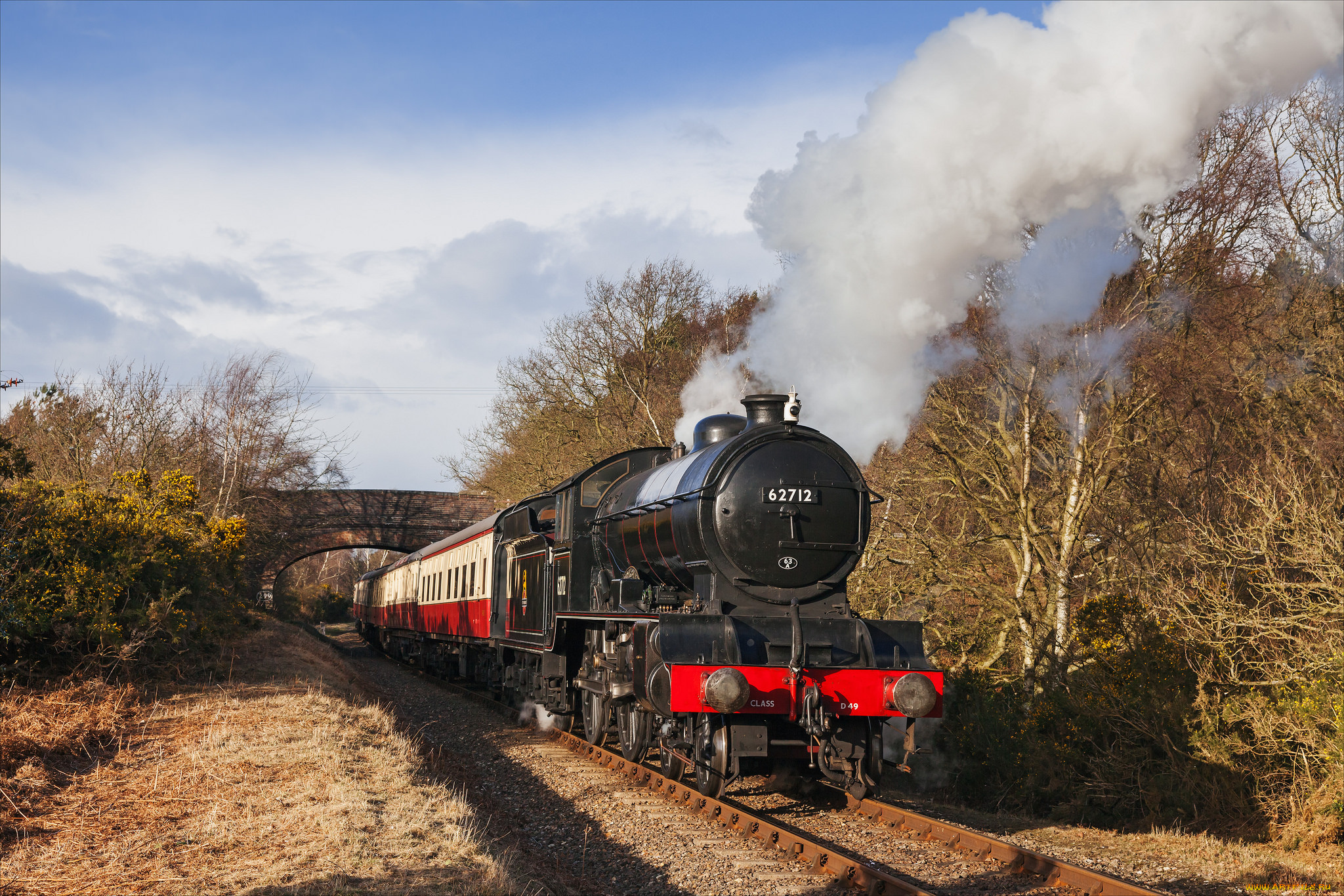 техника, паровозы, паровоз, рельсы