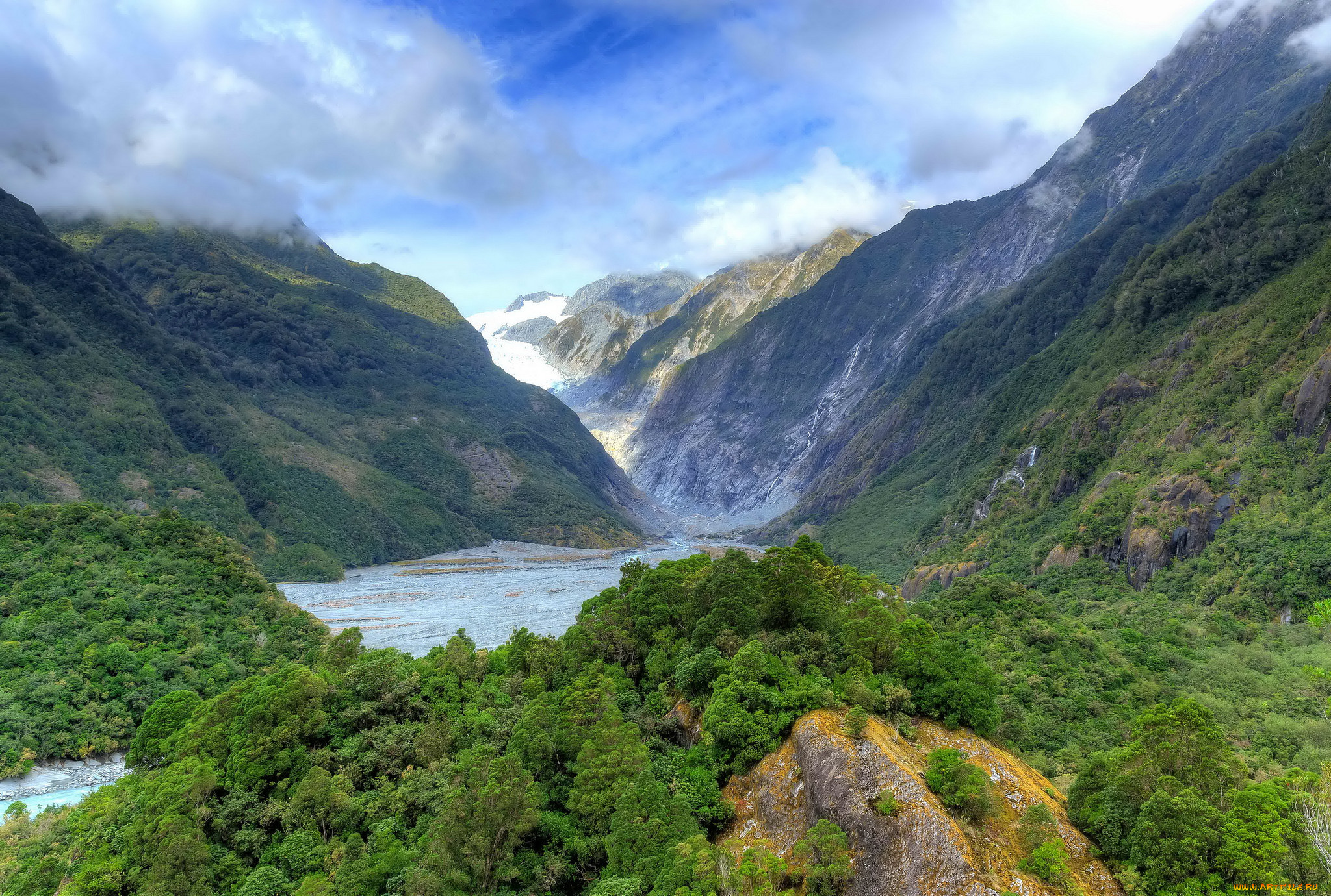 природа, горы, простор