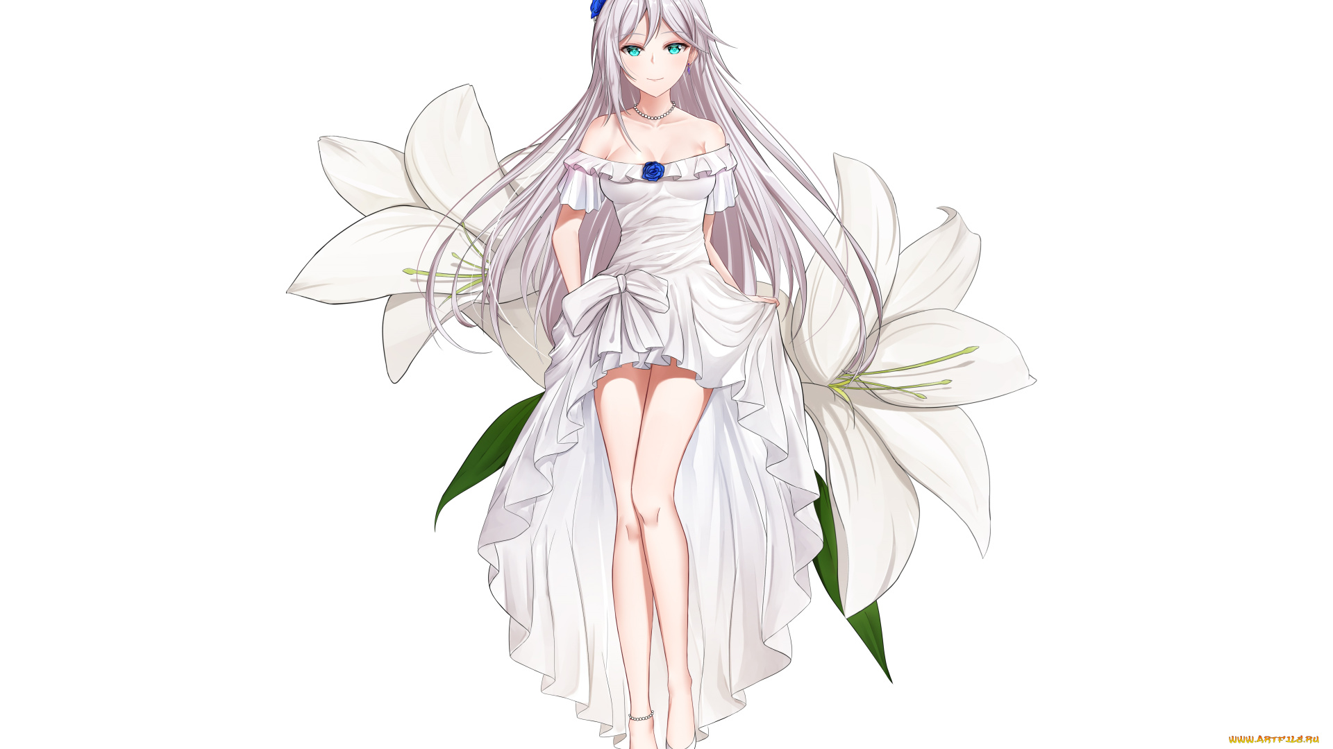 аниме, azur, lane, девушка