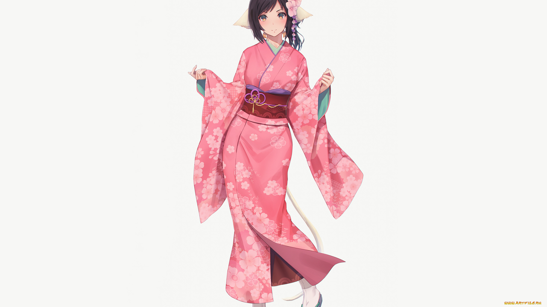 аниме, utavarerumono, девушка