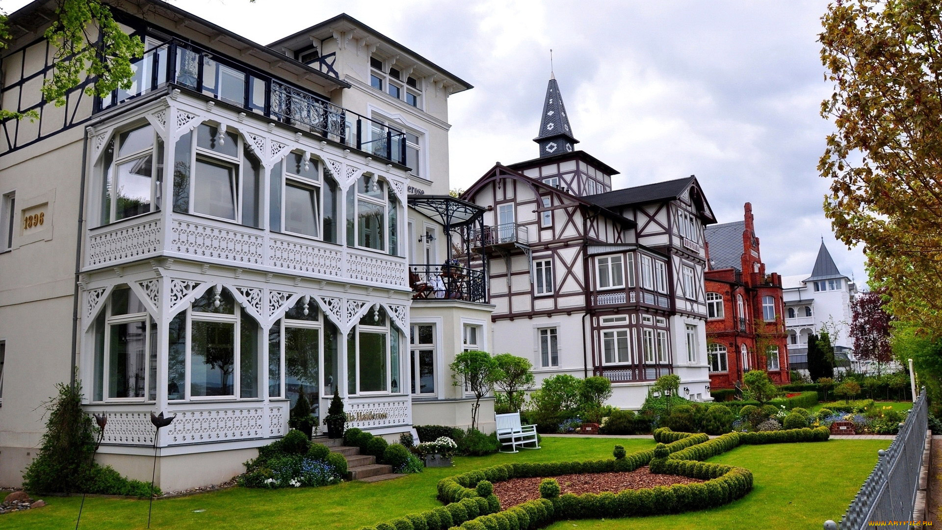 города, -, здания, , дома, жилой, дом