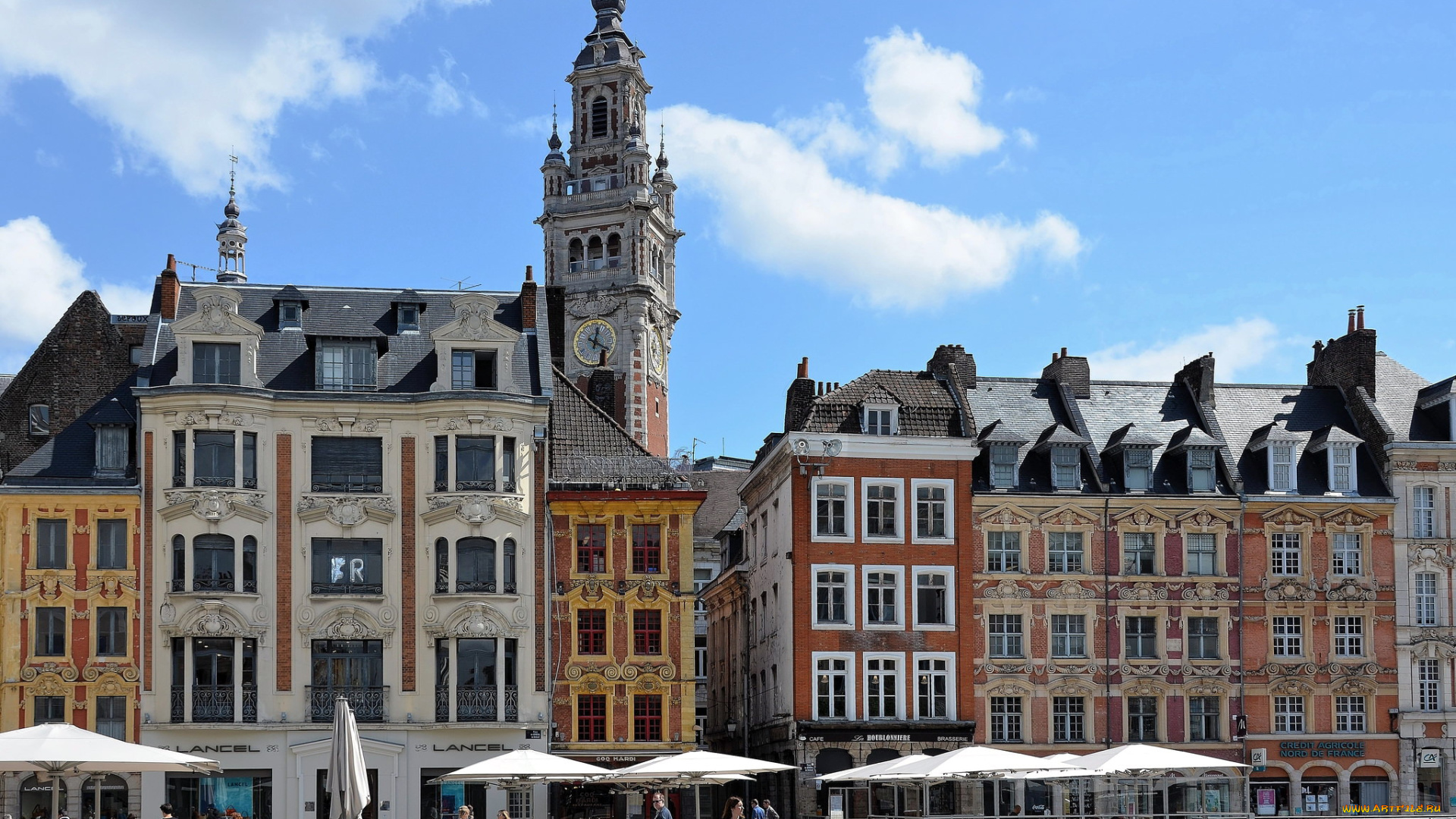 лилль, франция, города, -, улицы, , площади, , набережные, лилль, франция