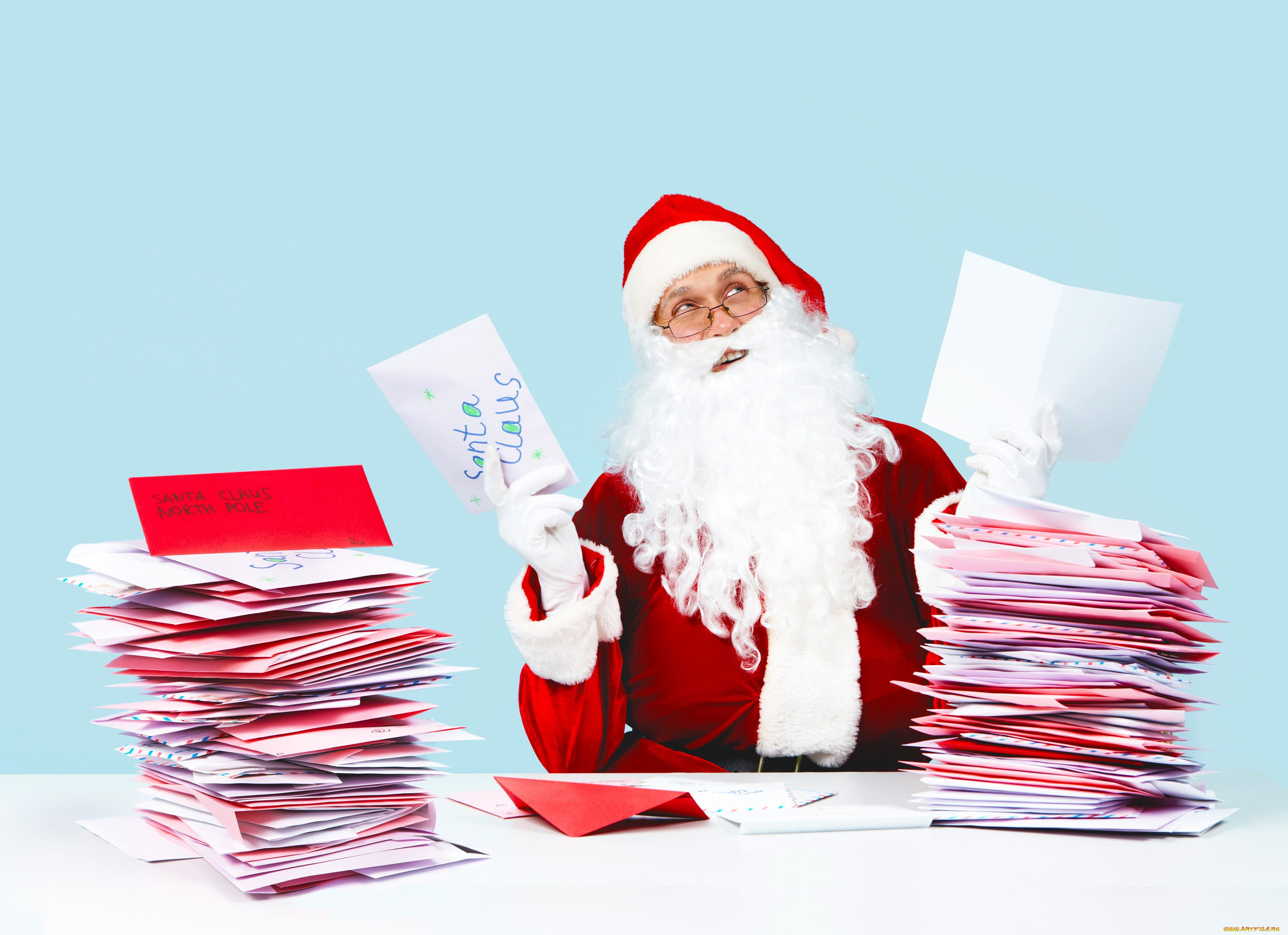 праздничные, дед, мороз, , санта, клаус, письма, санта