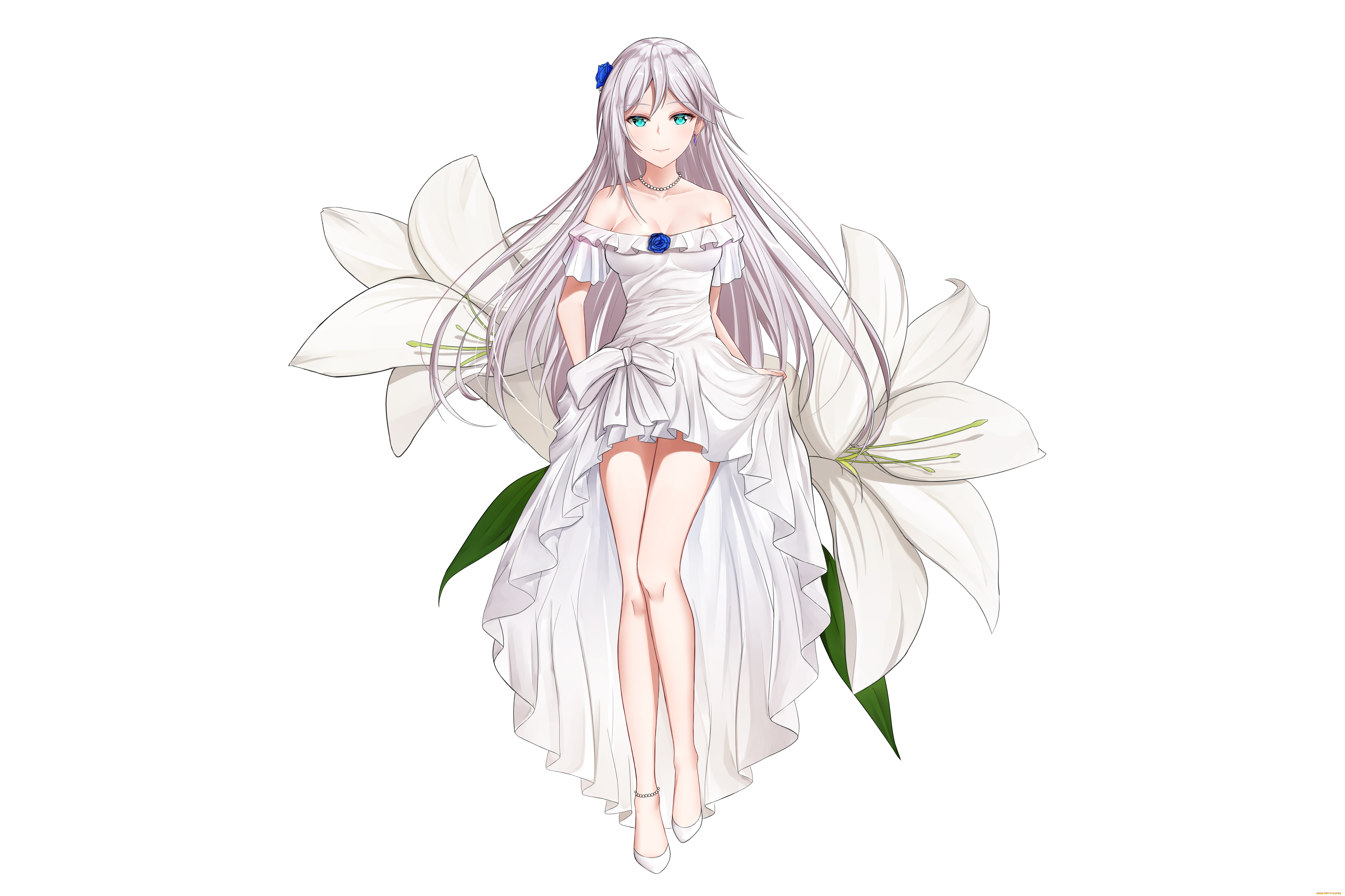 аниме, azur, lane, девушка