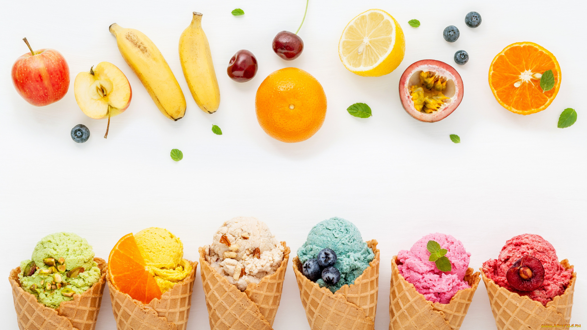 еда, мороженое, , десерты