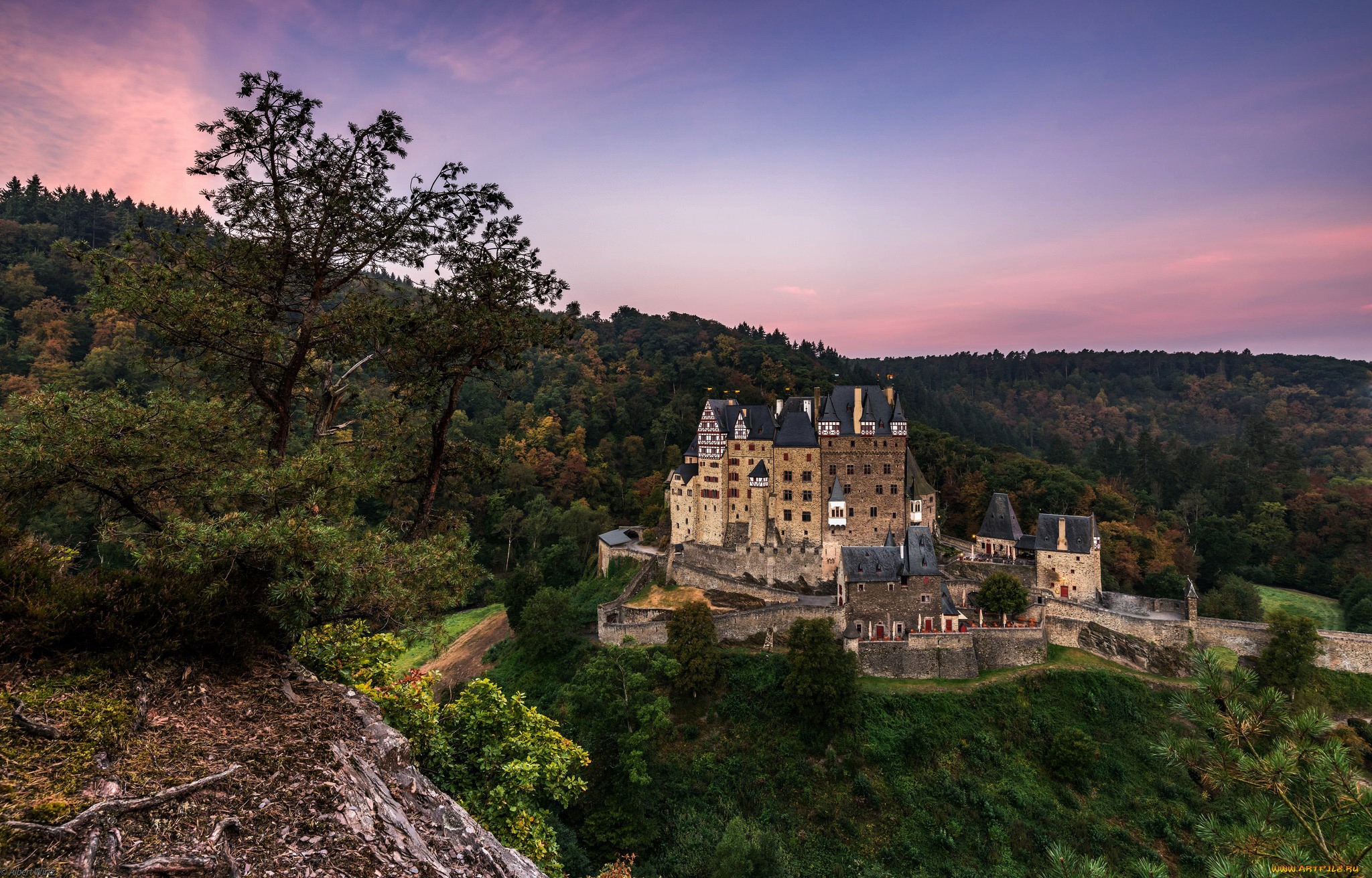 города, замки, германии, замок