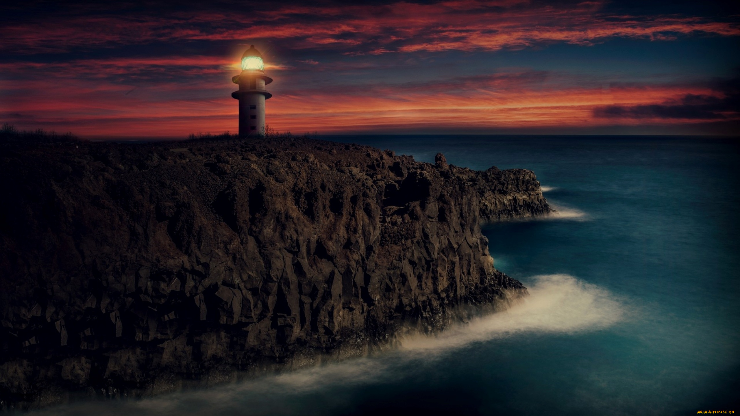 природа, маяки, маяк