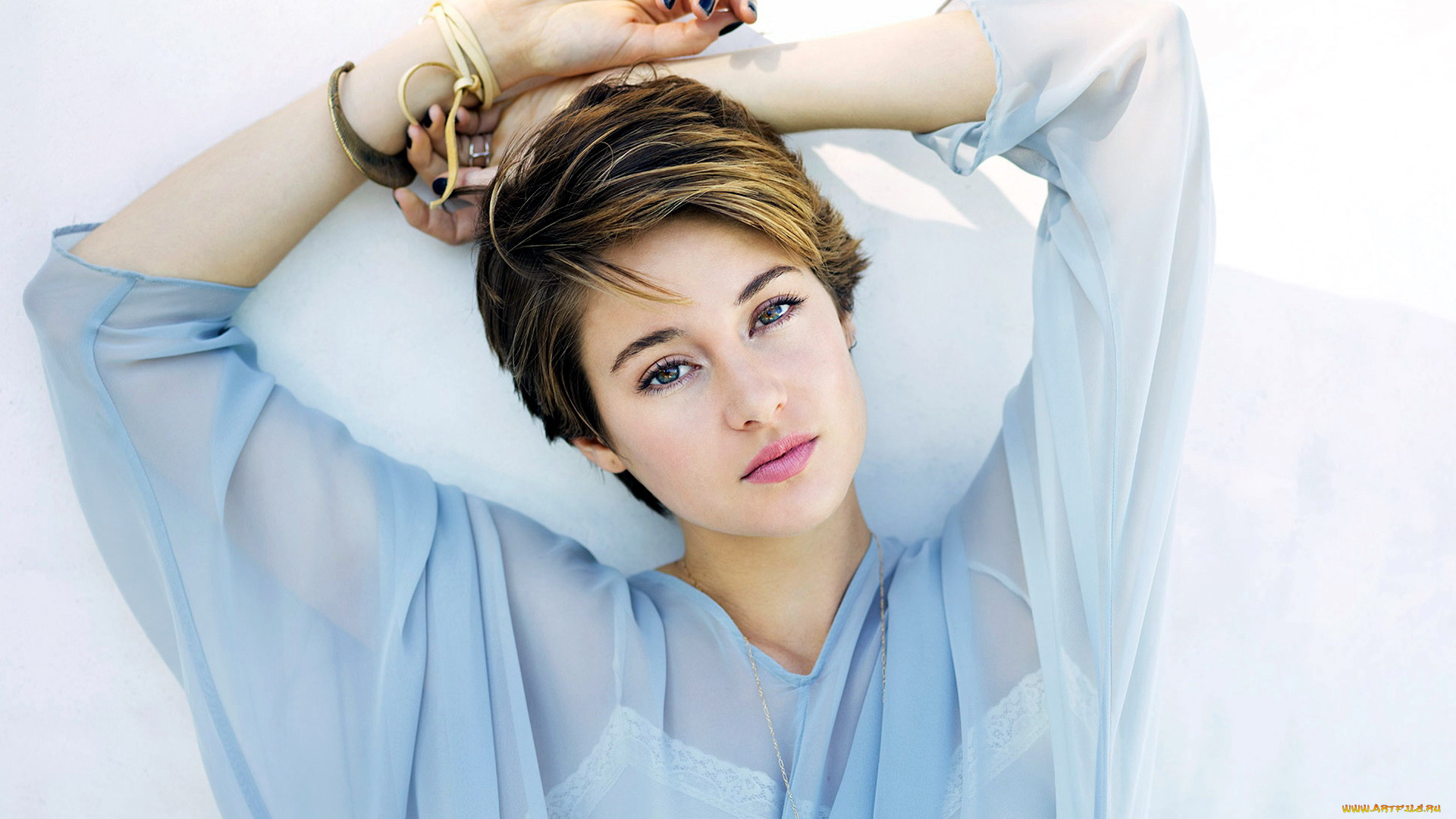 девушки, shailene, woodley, поза