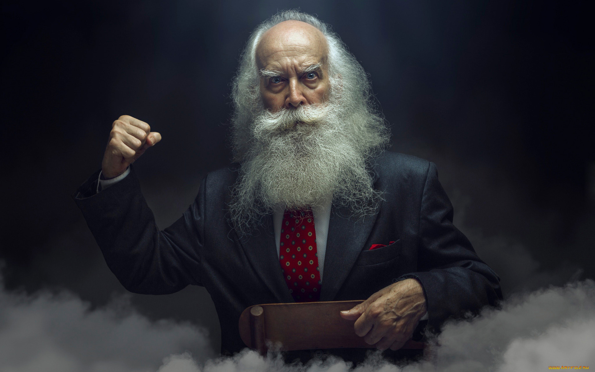 мужчины, -, unsort, седина, борода, жест