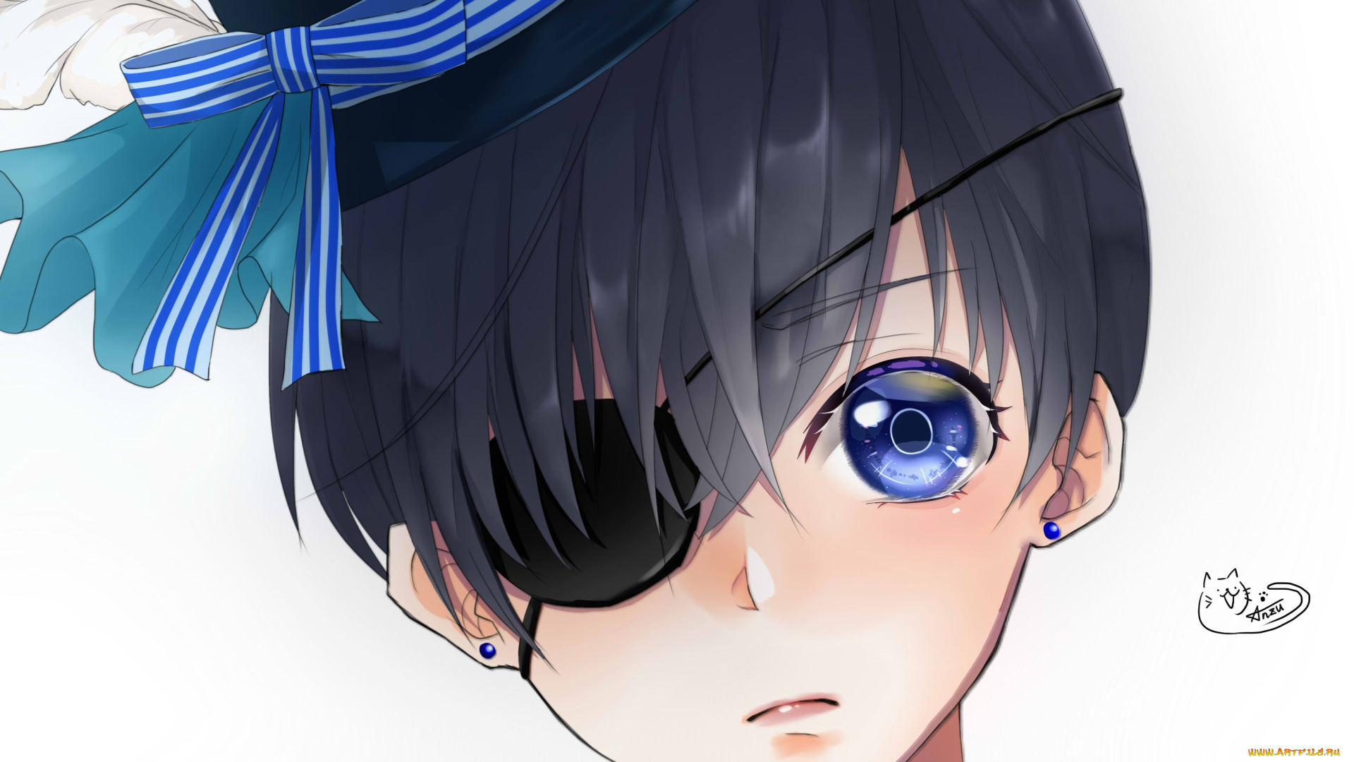 аниме, kuroshitsuji, темный, дворецкий