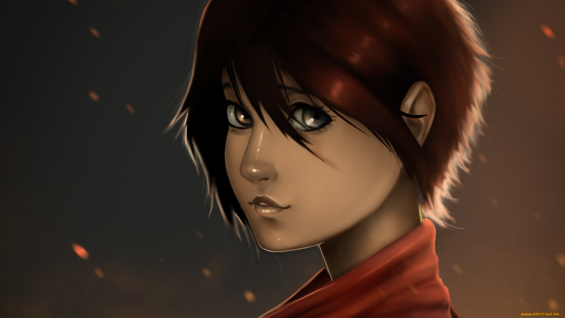 аниме, shingeki, no, kyojin, атака, титанов