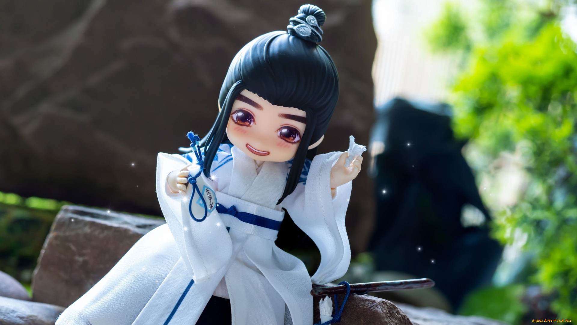 разное, куклы, вэй, усянь, кукла, кувшин, камни