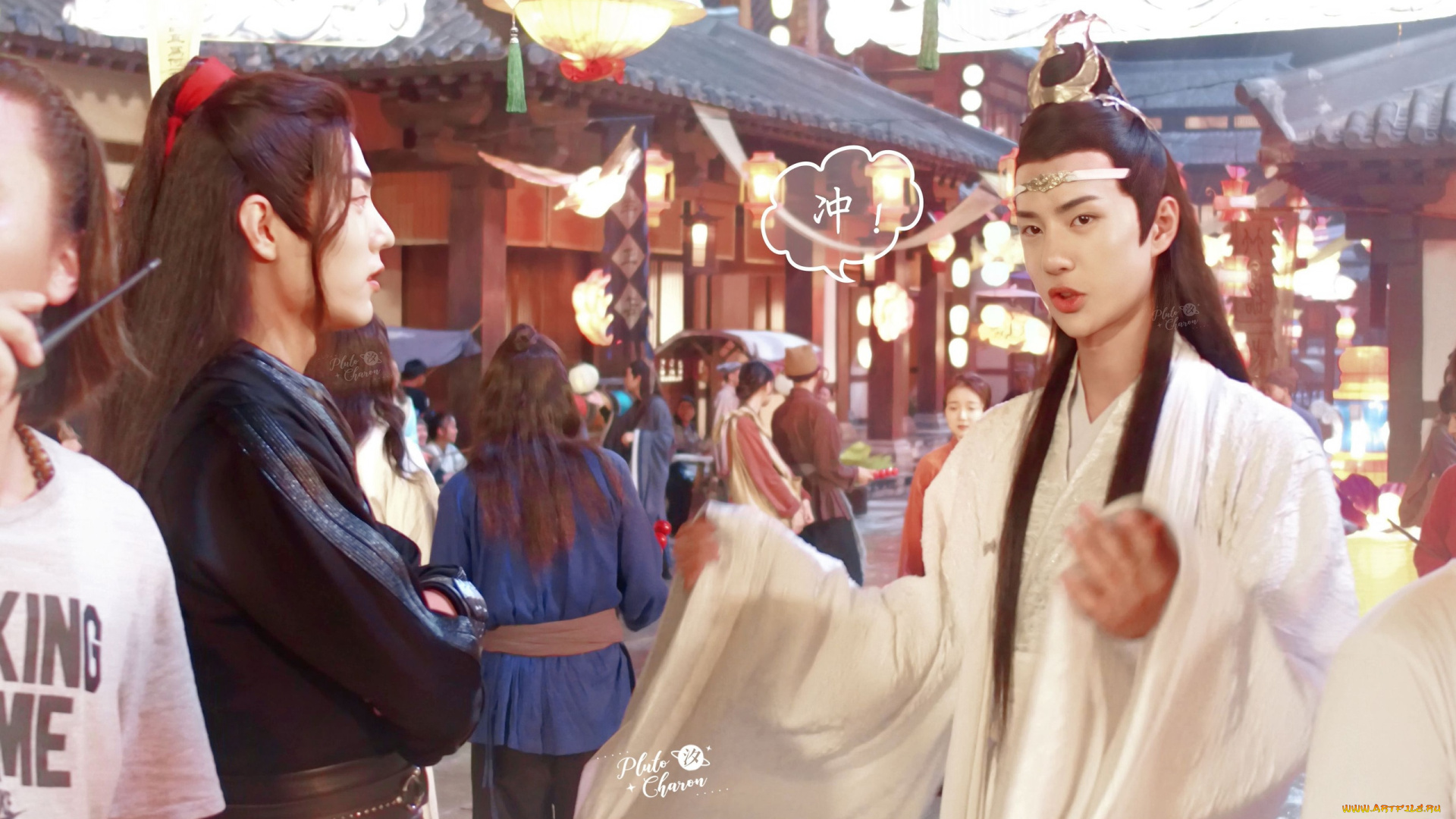 разное, знаменитости, ван, ибо, сяо, чжан, съемки, люди, костюмы