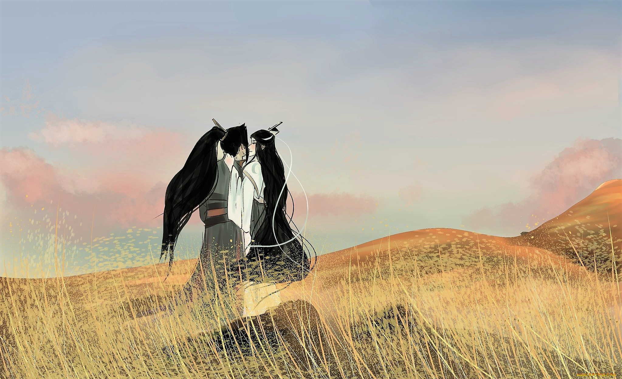 аниме, mo, dao, zu, shi, не, минцзюэ, лань, сичень, луг