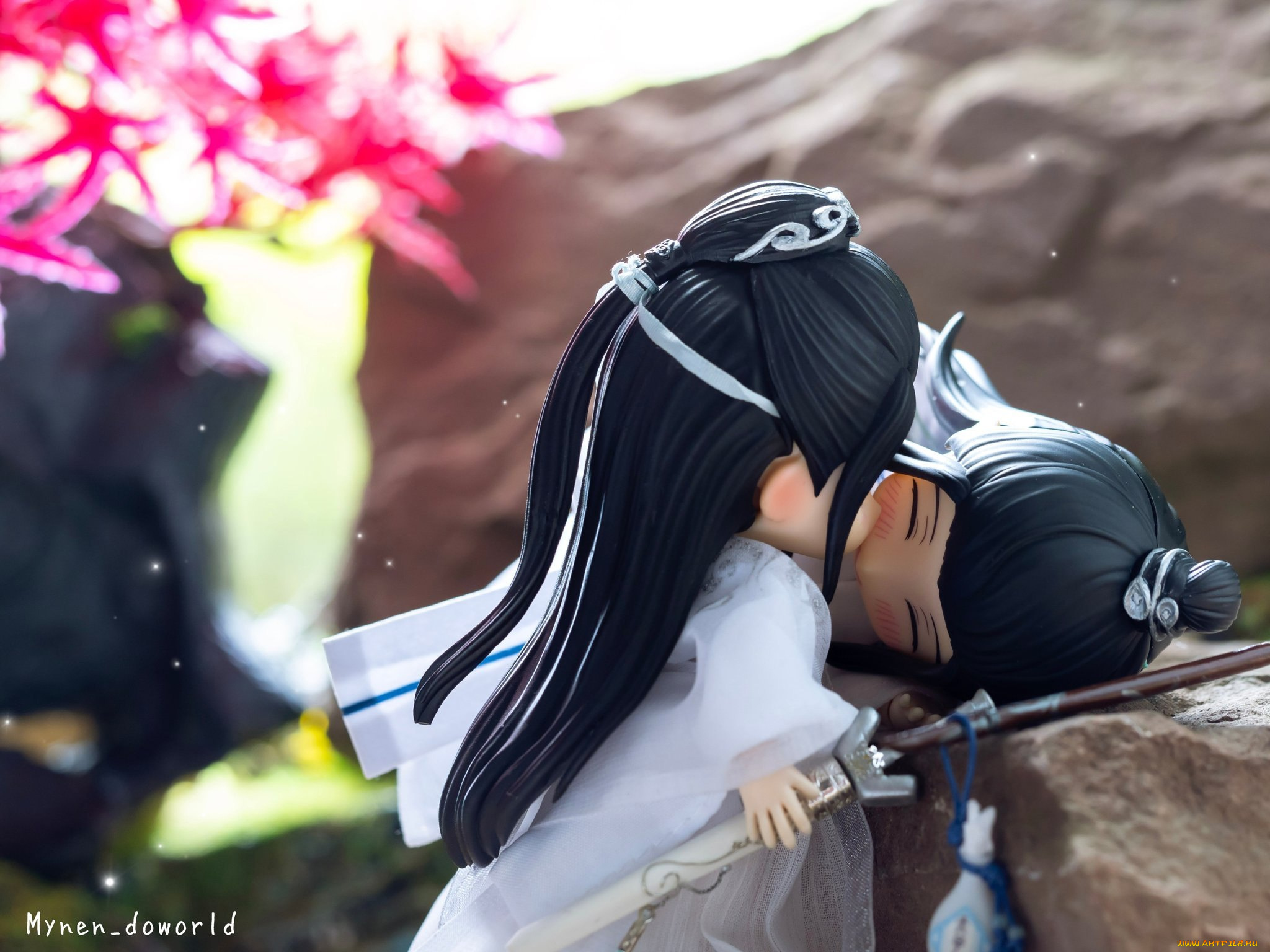 разное, куклы, вэй, усянь, лань, ванцзы, поцелуй