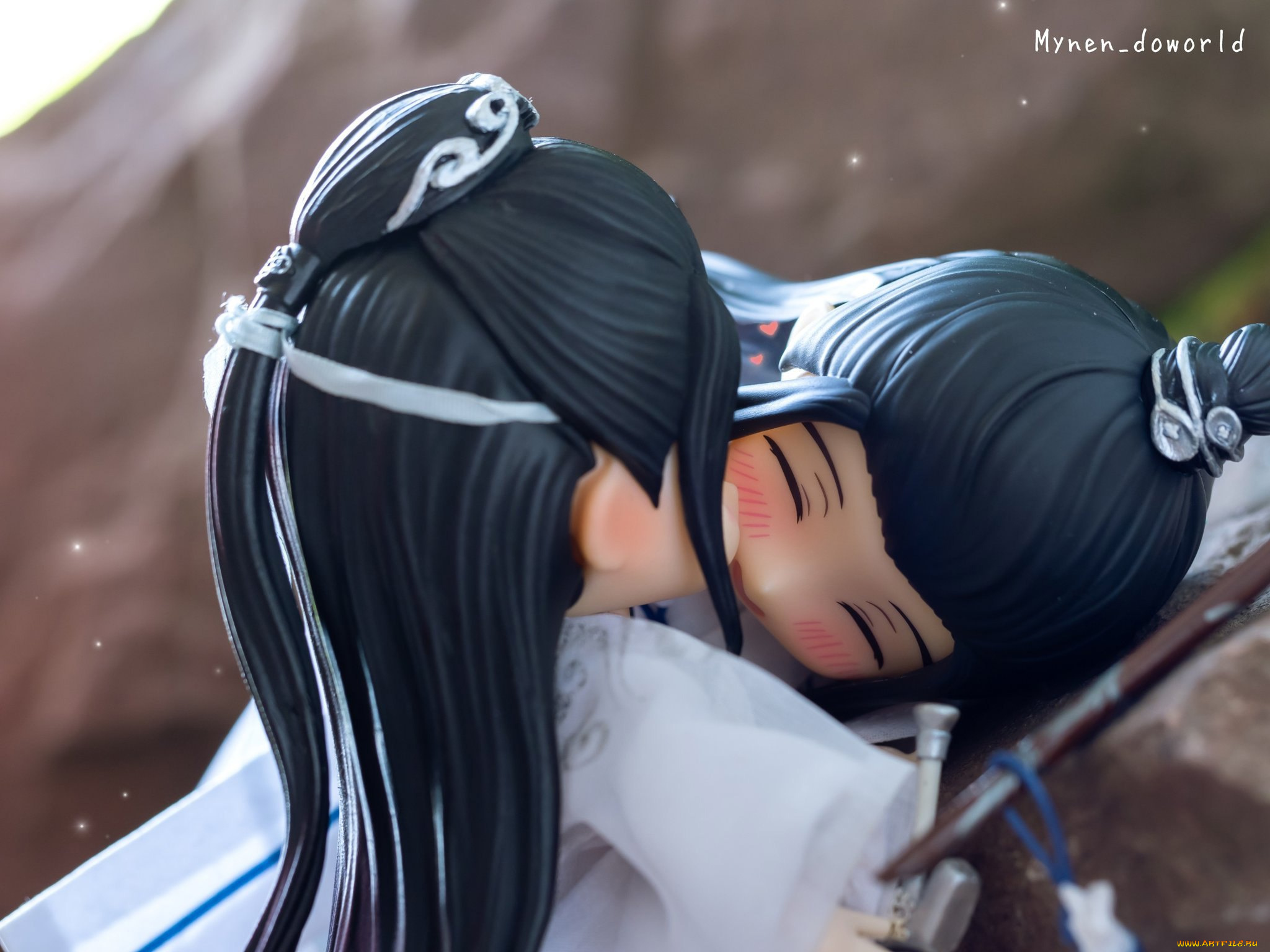 разное, куклы, вэй, усянь, лань, ванцзы, поцелуй