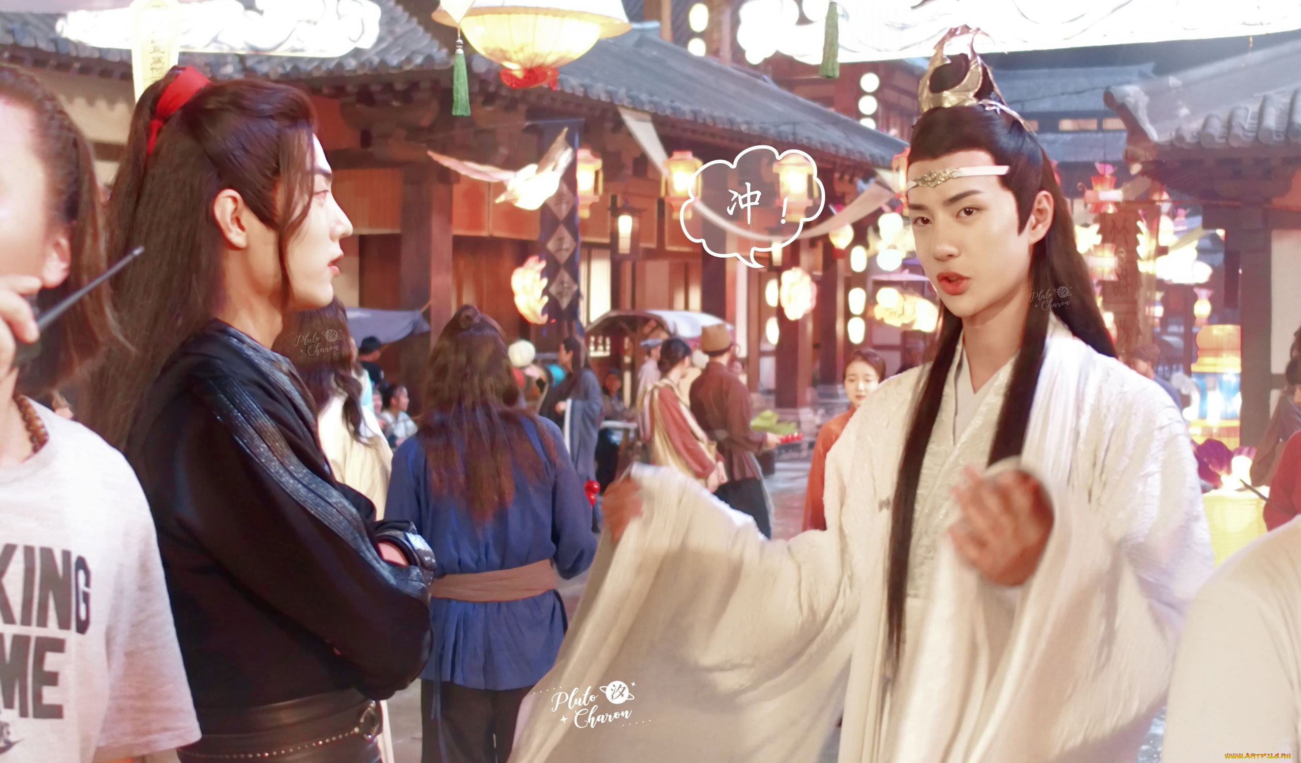 разное, знаменитости, ван, ибо, сяо, чжан, съемки, люди, костюмы