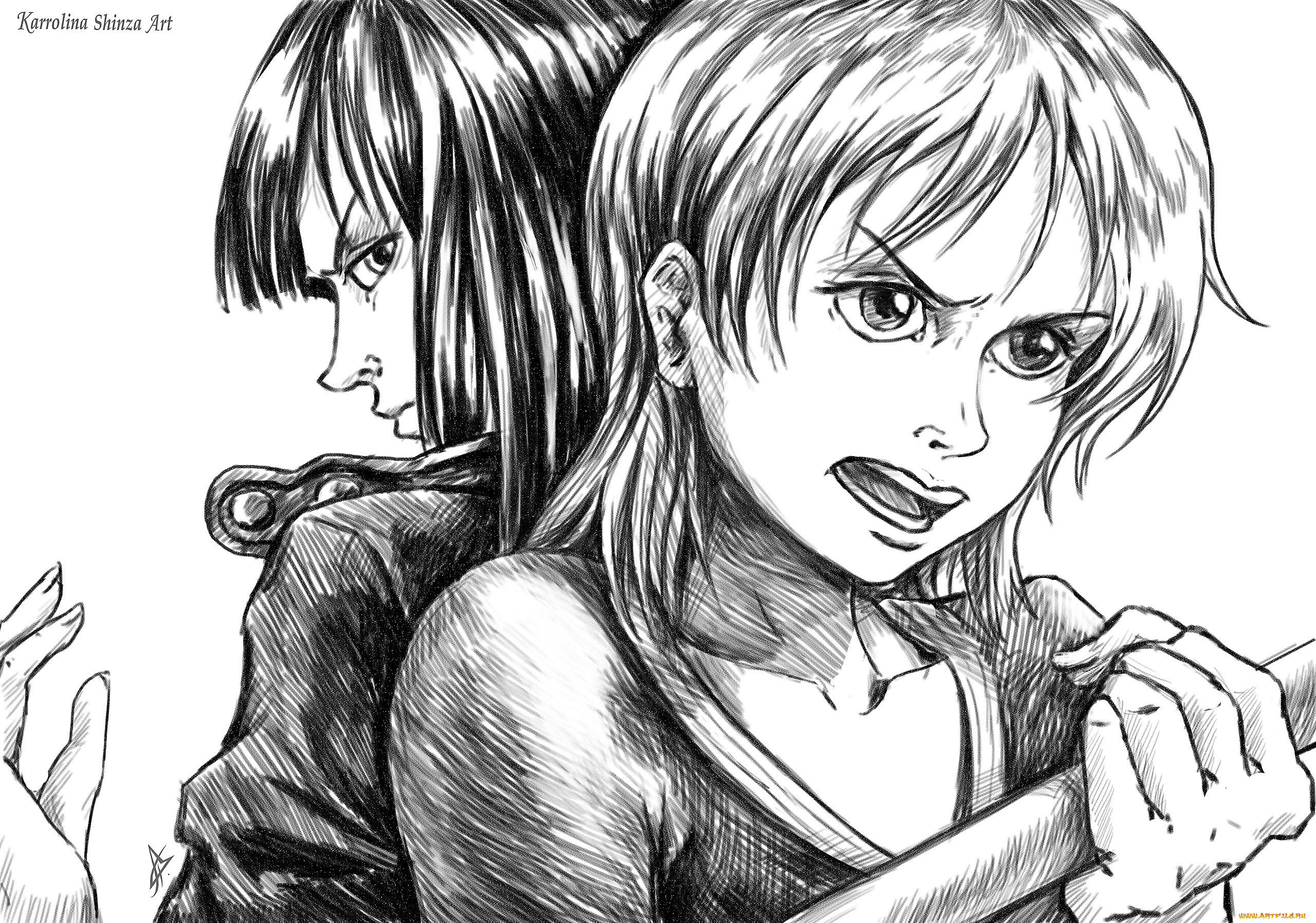 аниме, one, piece, девушки