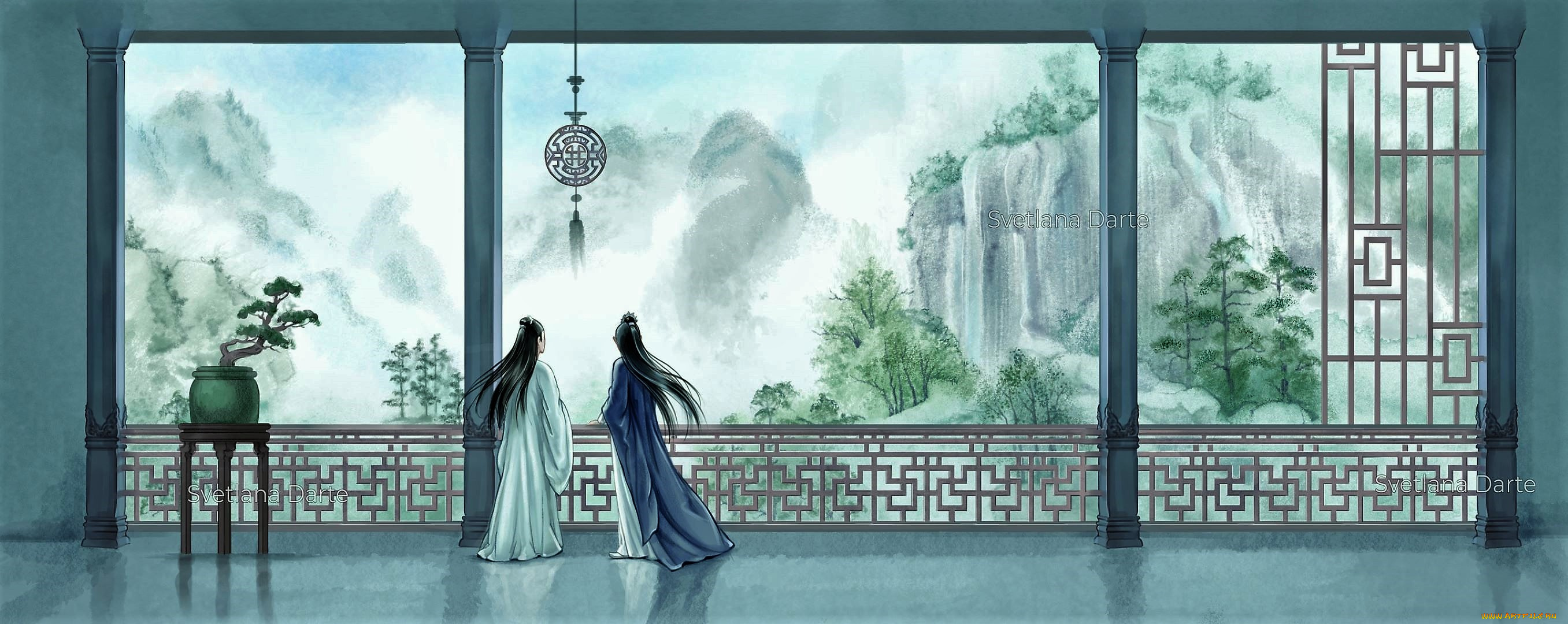 аниме, mo, dao, zu, shi, персонажи, гусу