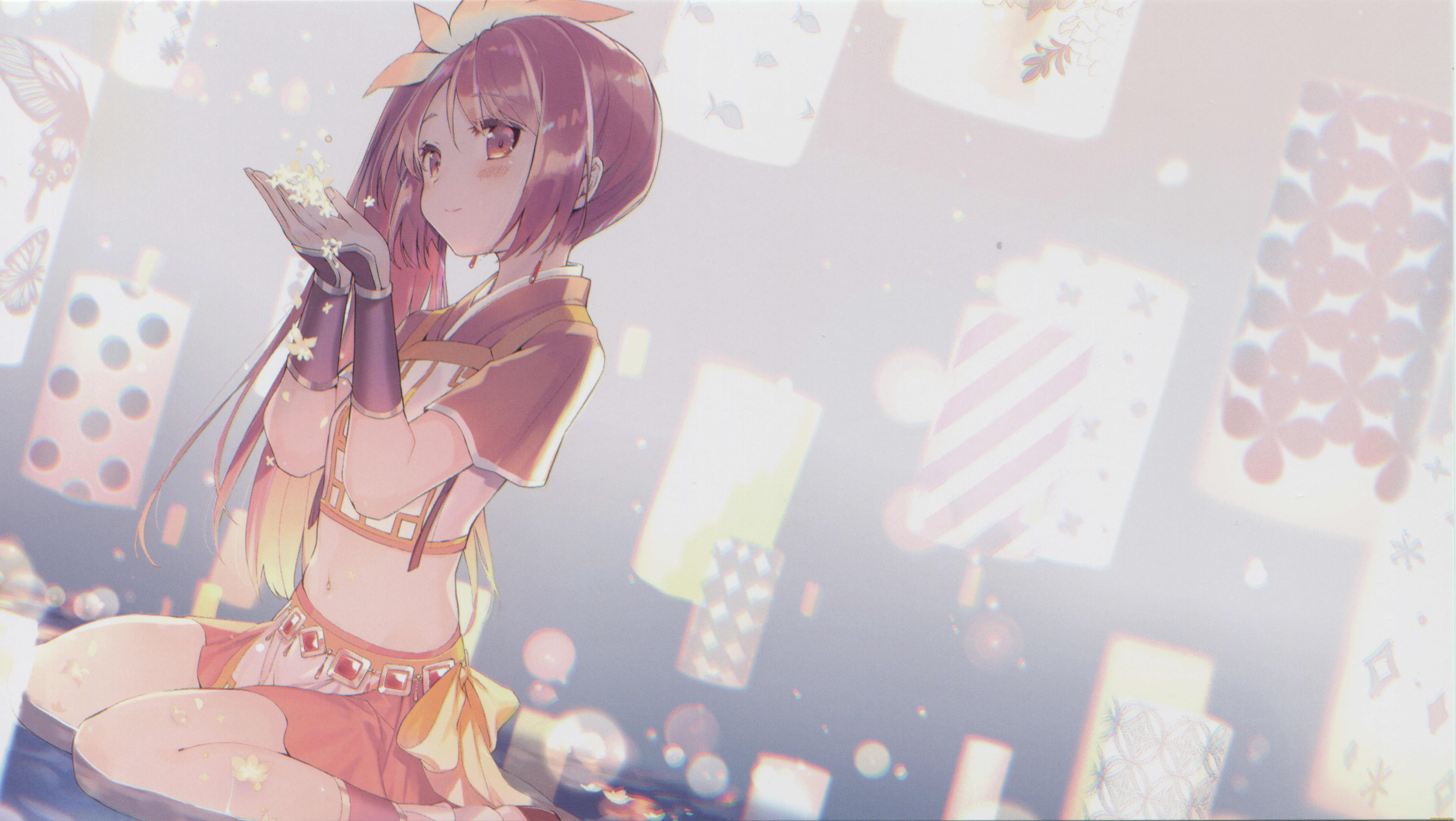 аниме, mahou, shoujo, madoka, magika, девочка, волшебница, мадока