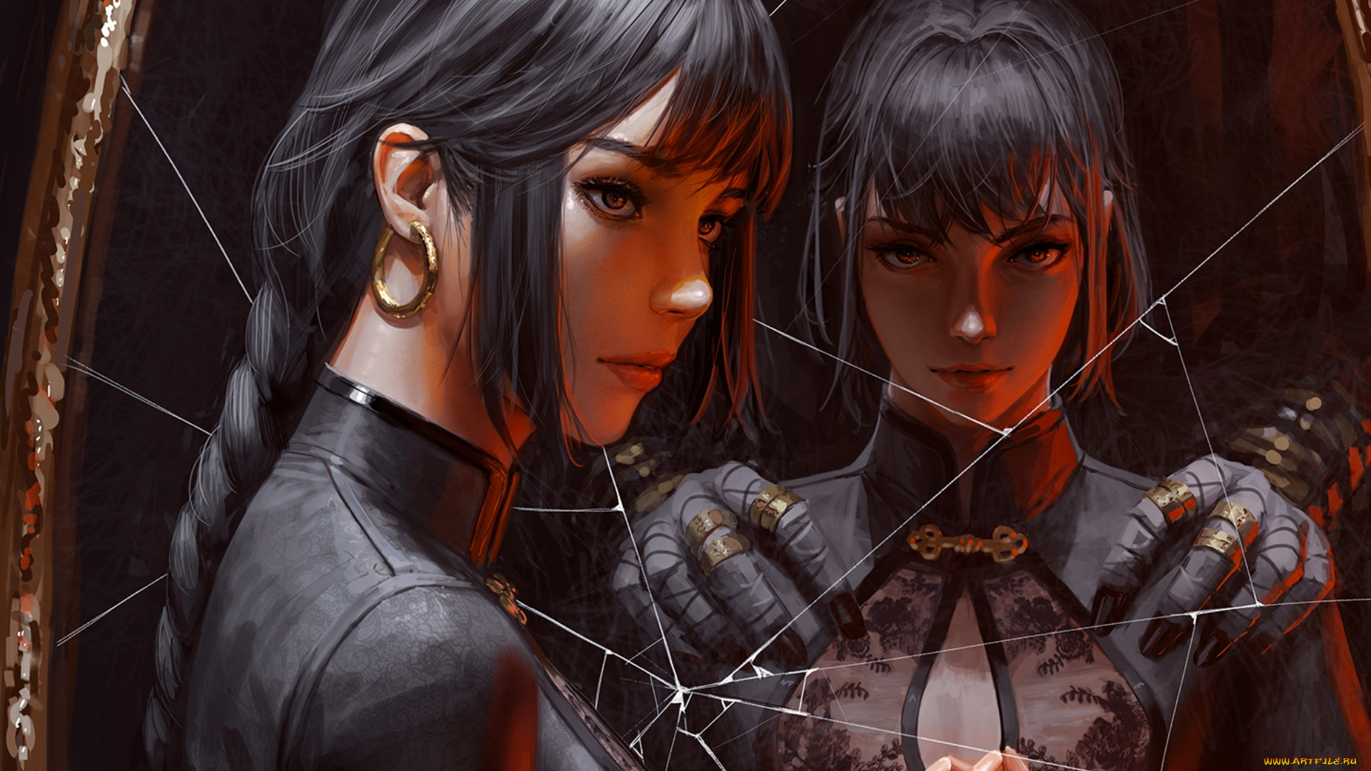 фэнтези, _guweiz, девушка