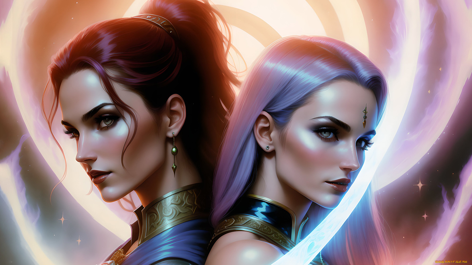 фэнтези, девушки, нейросети, графика, нейроарт, ai, art, нейронные, сети, рисунки, нейро, искусство