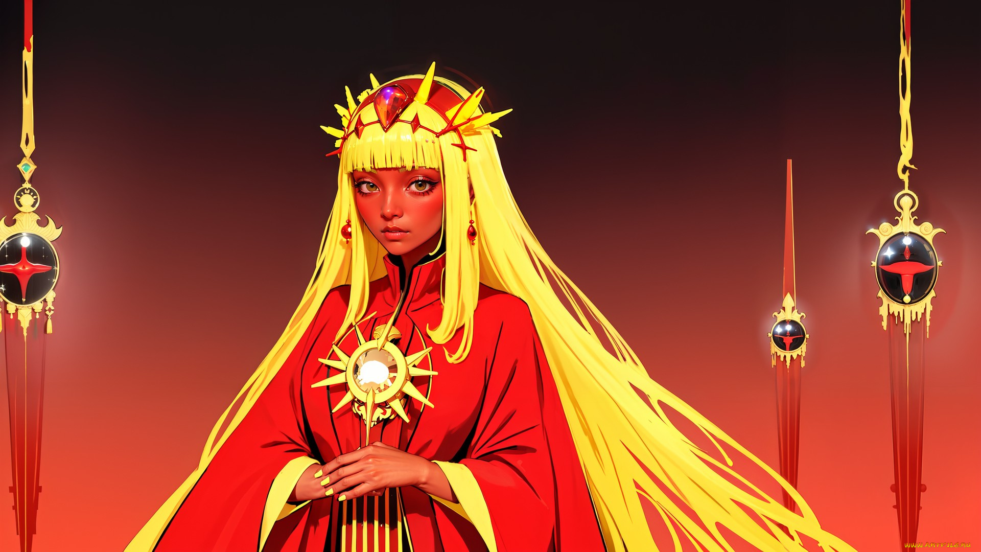 фэнтези, девушки, нейросети, графика, нейроарт, ai, art, нейронные, сети, рисунки, нейро, искусство