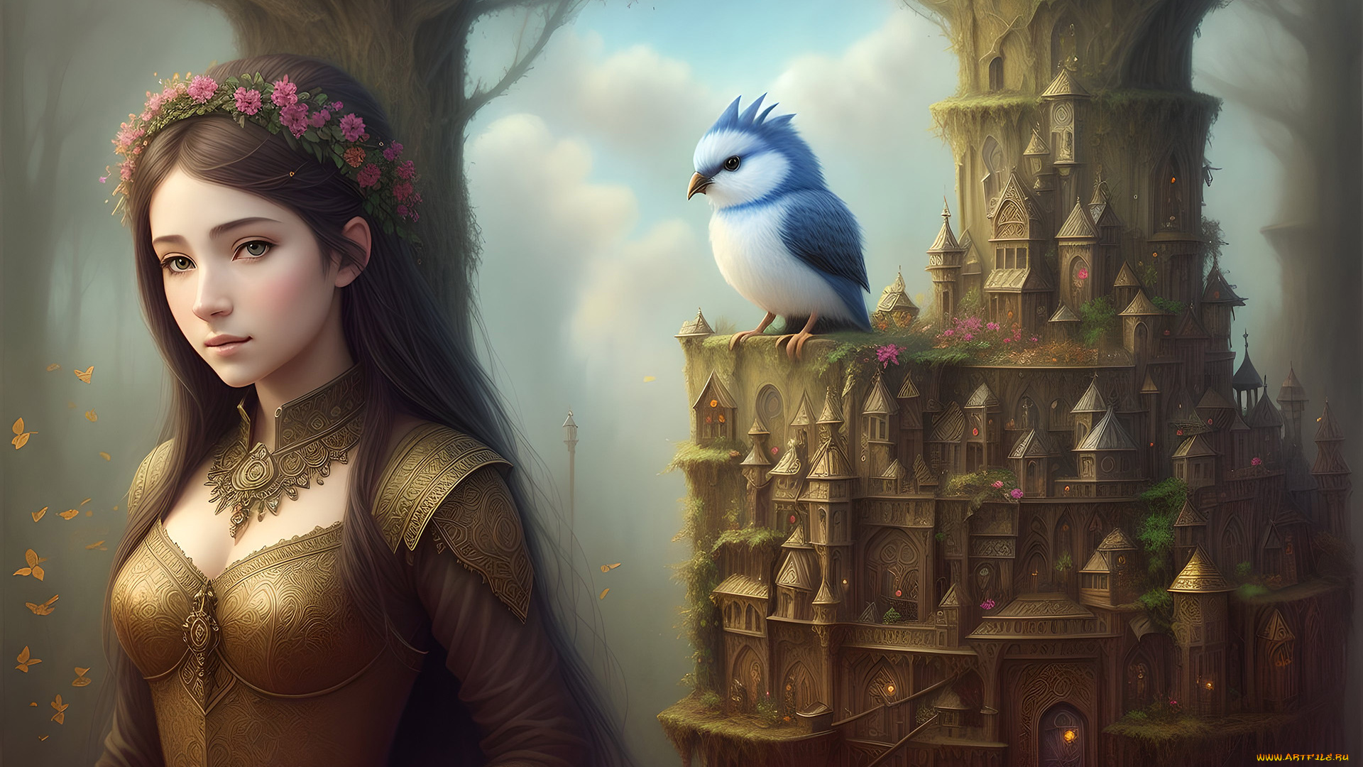 фэнтези, девушки, нейросети, графика, нейроарт, ai, art, нейронные, сети, рисунки, нейро, искусство