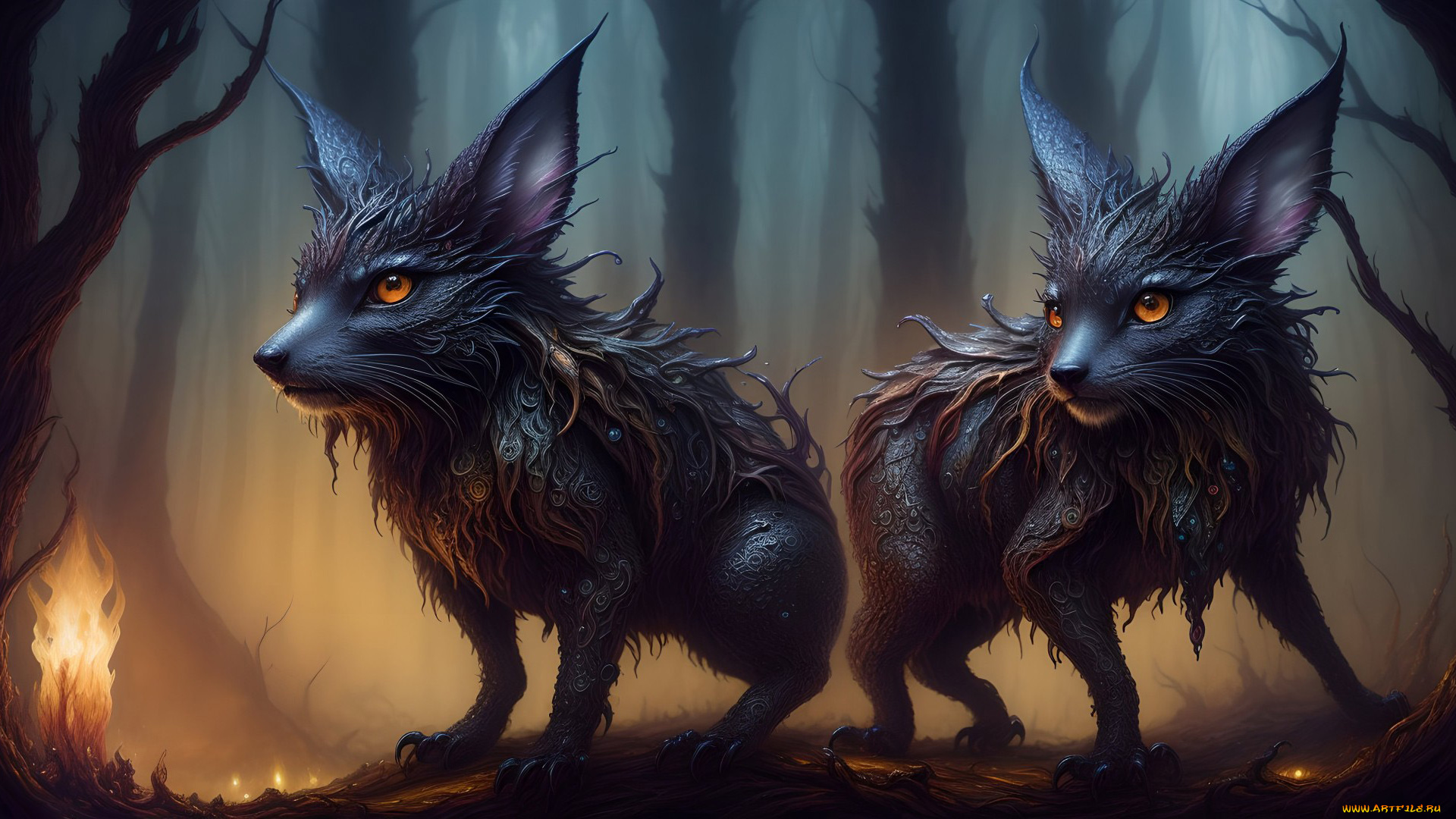 фэнтези, существа, нейросети, графика, нейроарт, ai, art, нейронные, сети, рисунки, нейро, искусство