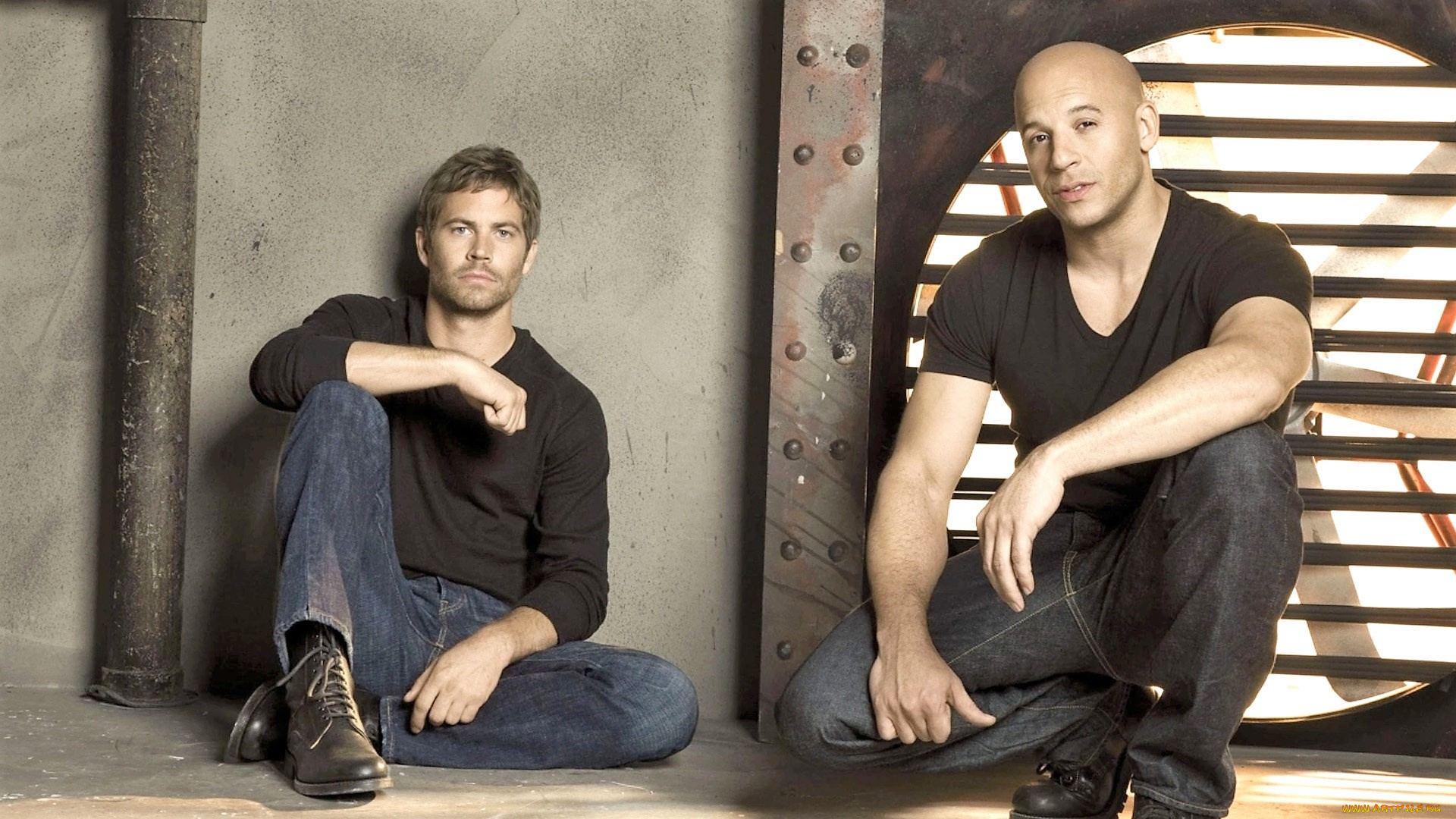 vin, diesel, &, paul, walker, разное, знаменитости, актеры
