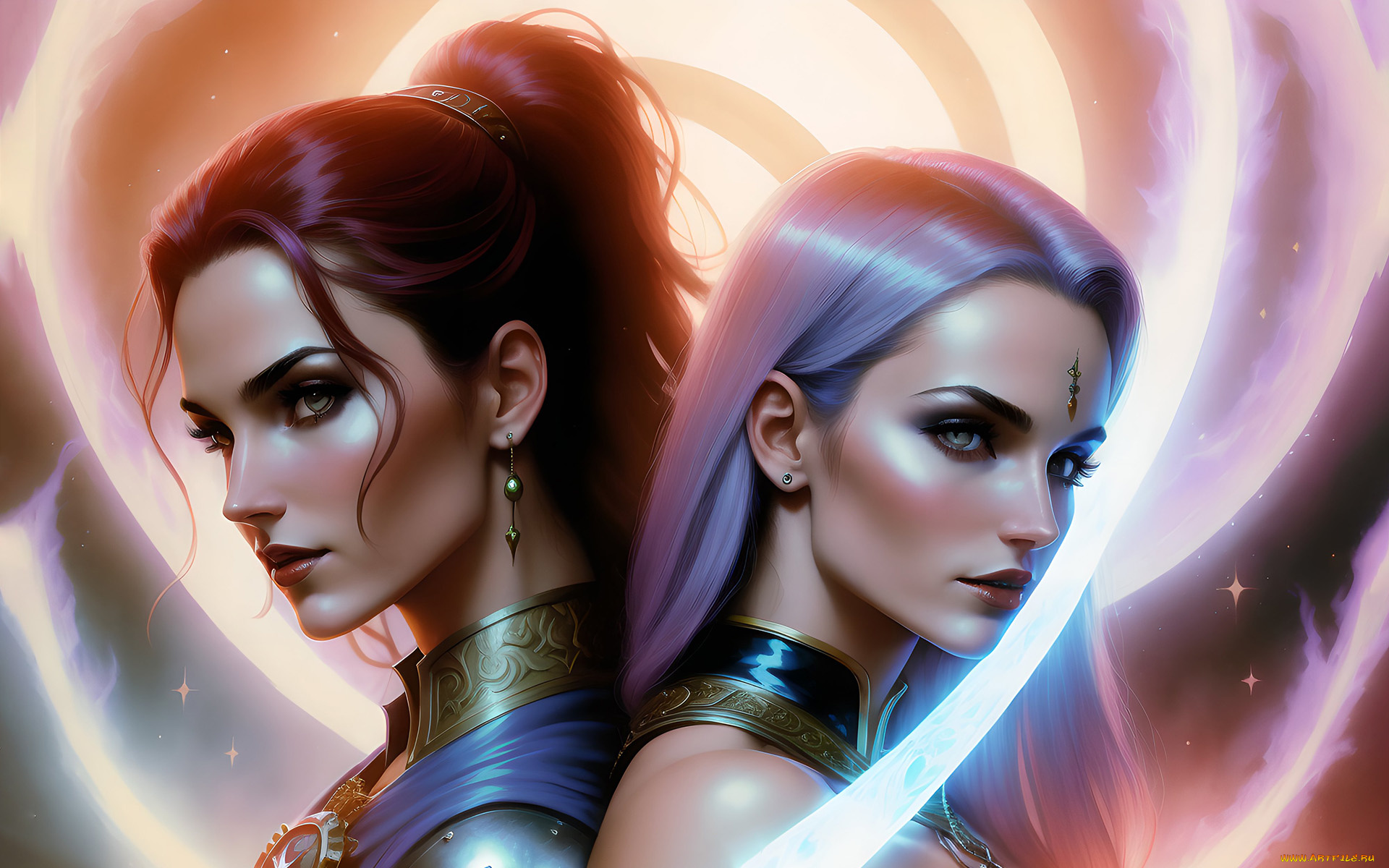 фэнтези, девушки, нейросети, графика, нейроарт, ai, art, нейронные, сети, рисунки, нейро, искусство
