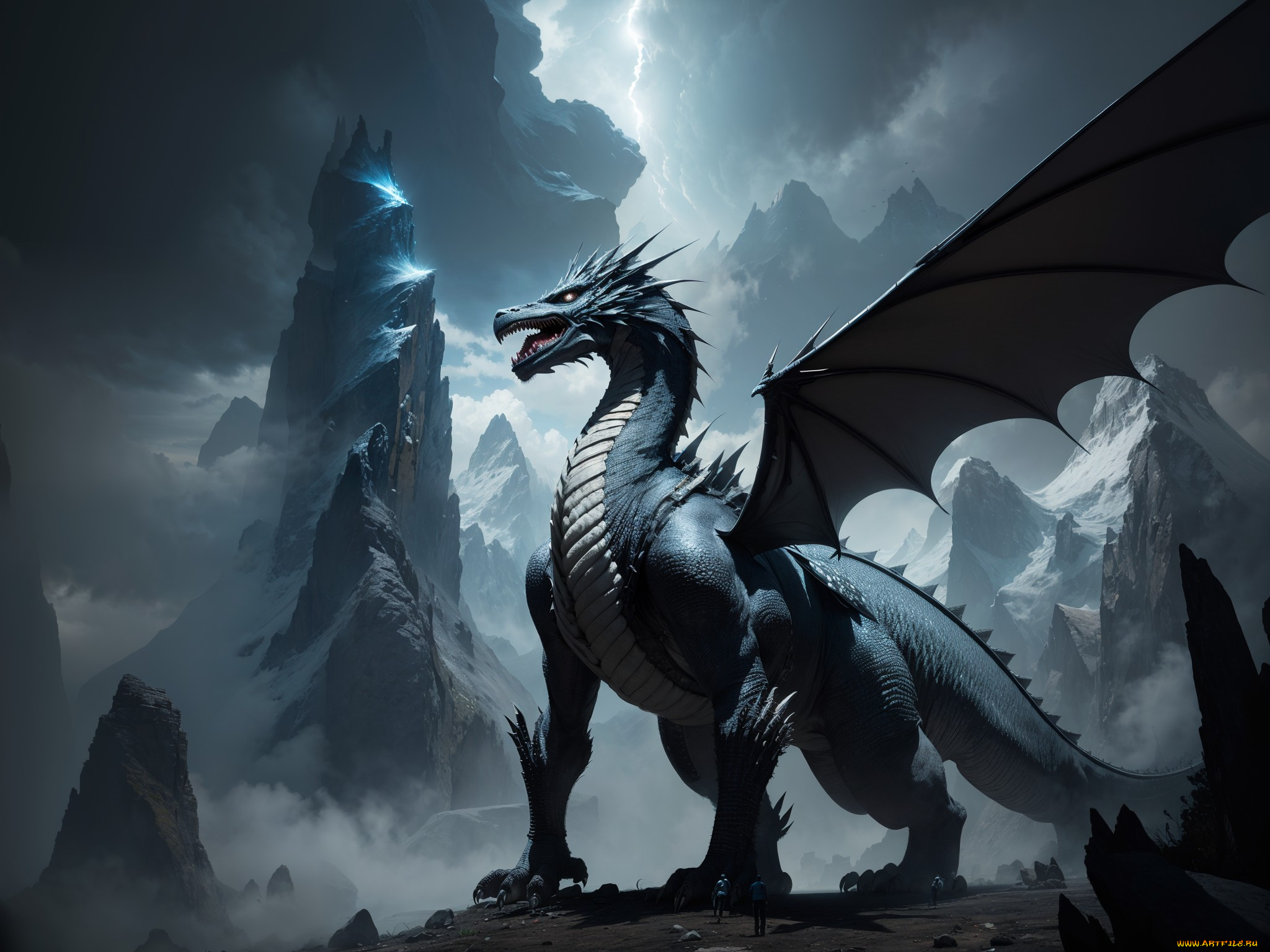 фэнтези, драконы, нейросети, графика, нейроарт, ai, art, нейронные, сети, рисунки, нейро, искусство, дракон