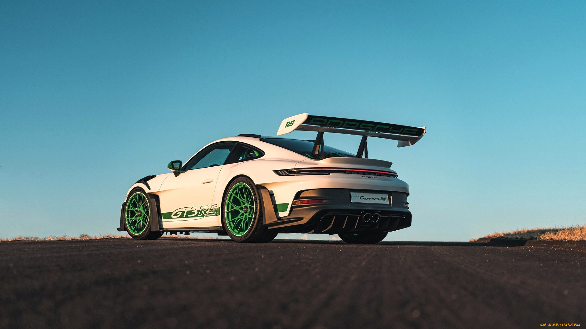 porsche, 911, gt3, автомобили, porsche, белый, дорога