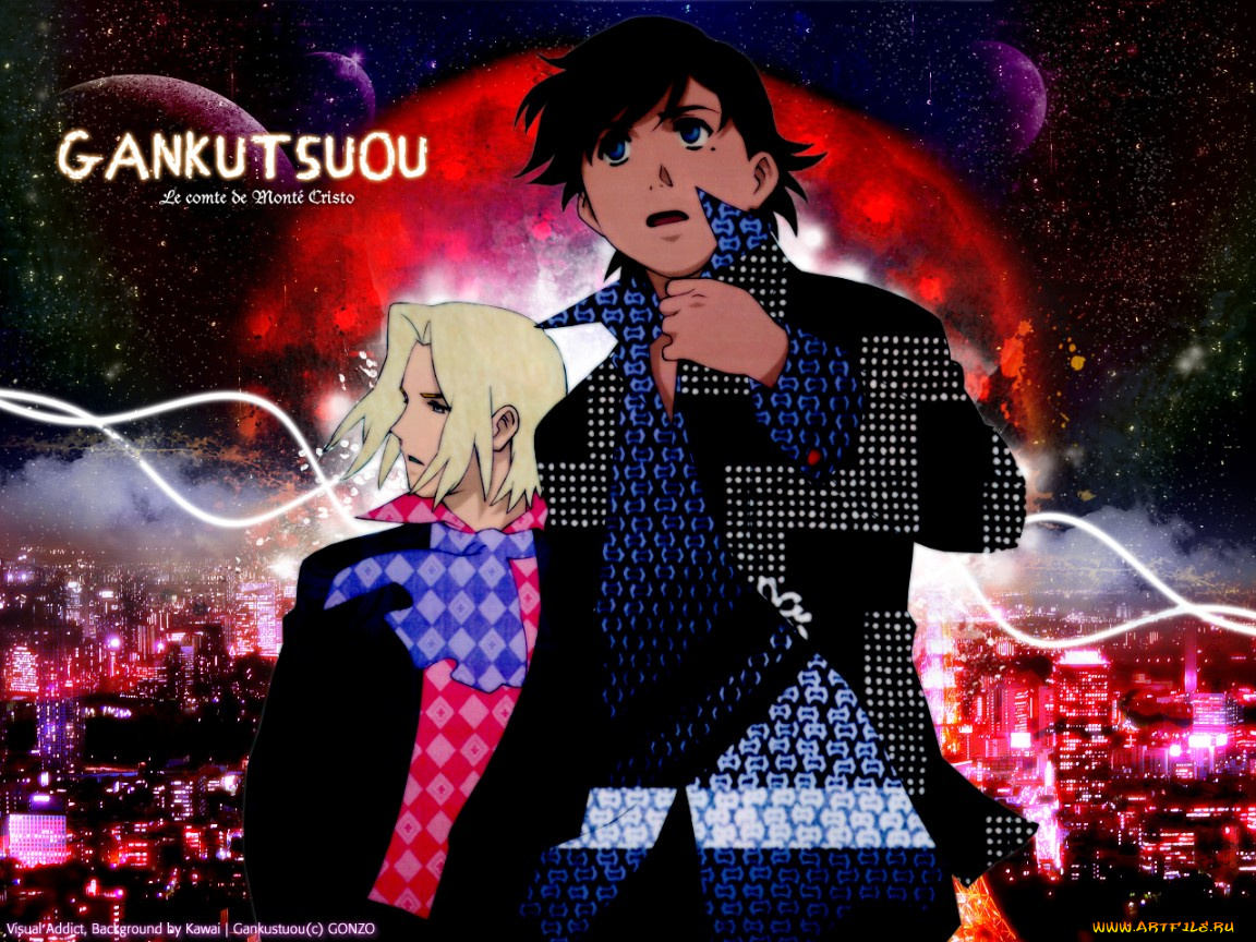 gankutsuou, аниме, the, count, of, monte, cristo