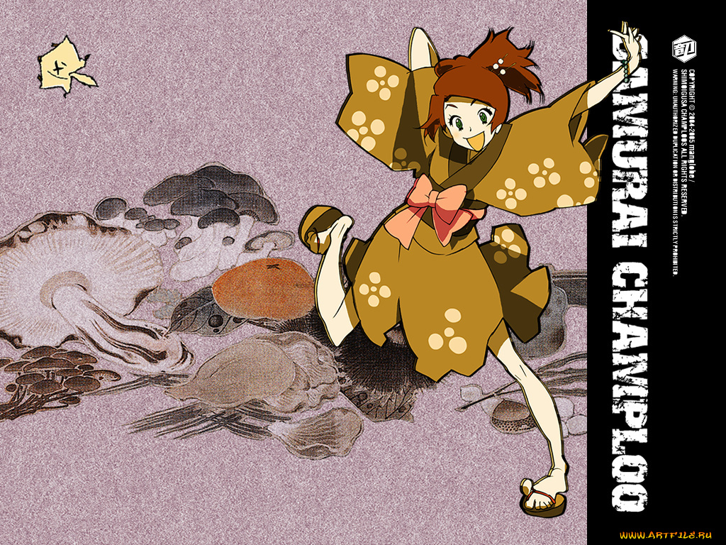 аниме, samurai, champloo