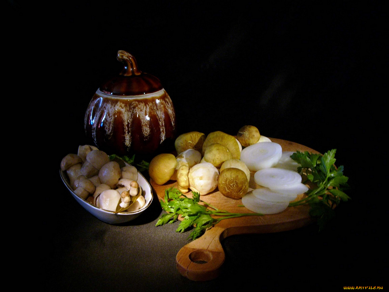 еда, грибы, грибные, блюда