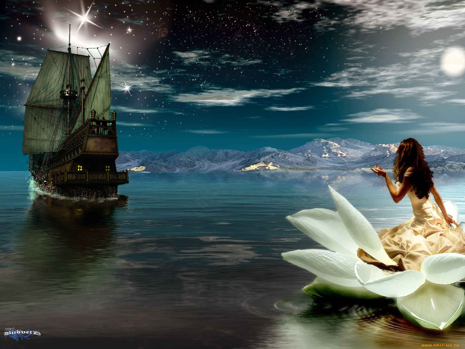 а3, фэнтези, девушки