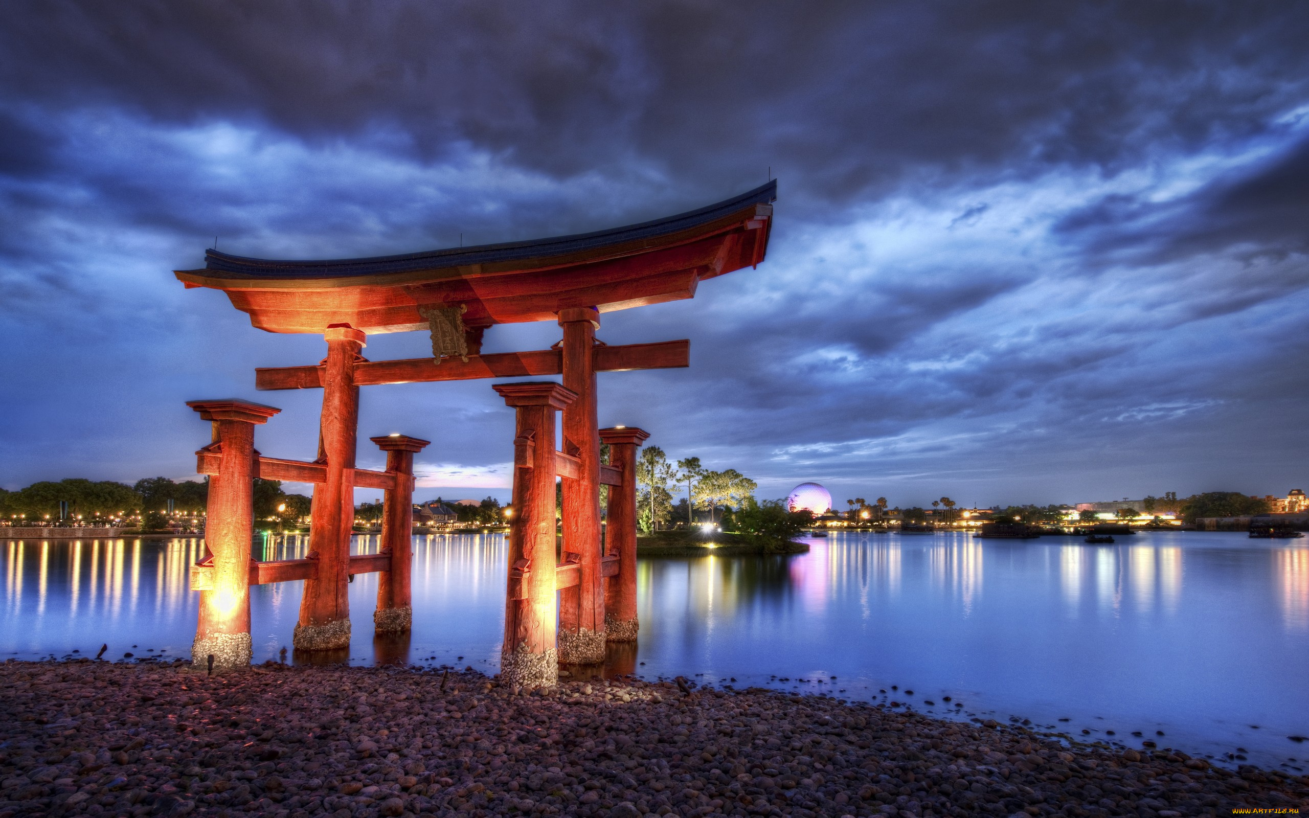 города, пейзажи