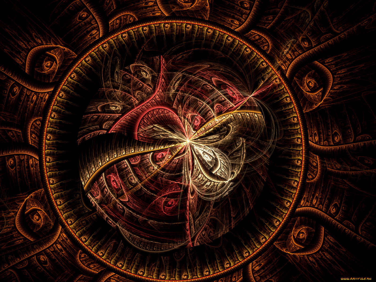 3д, графика, fractal, фракталы, абстракция