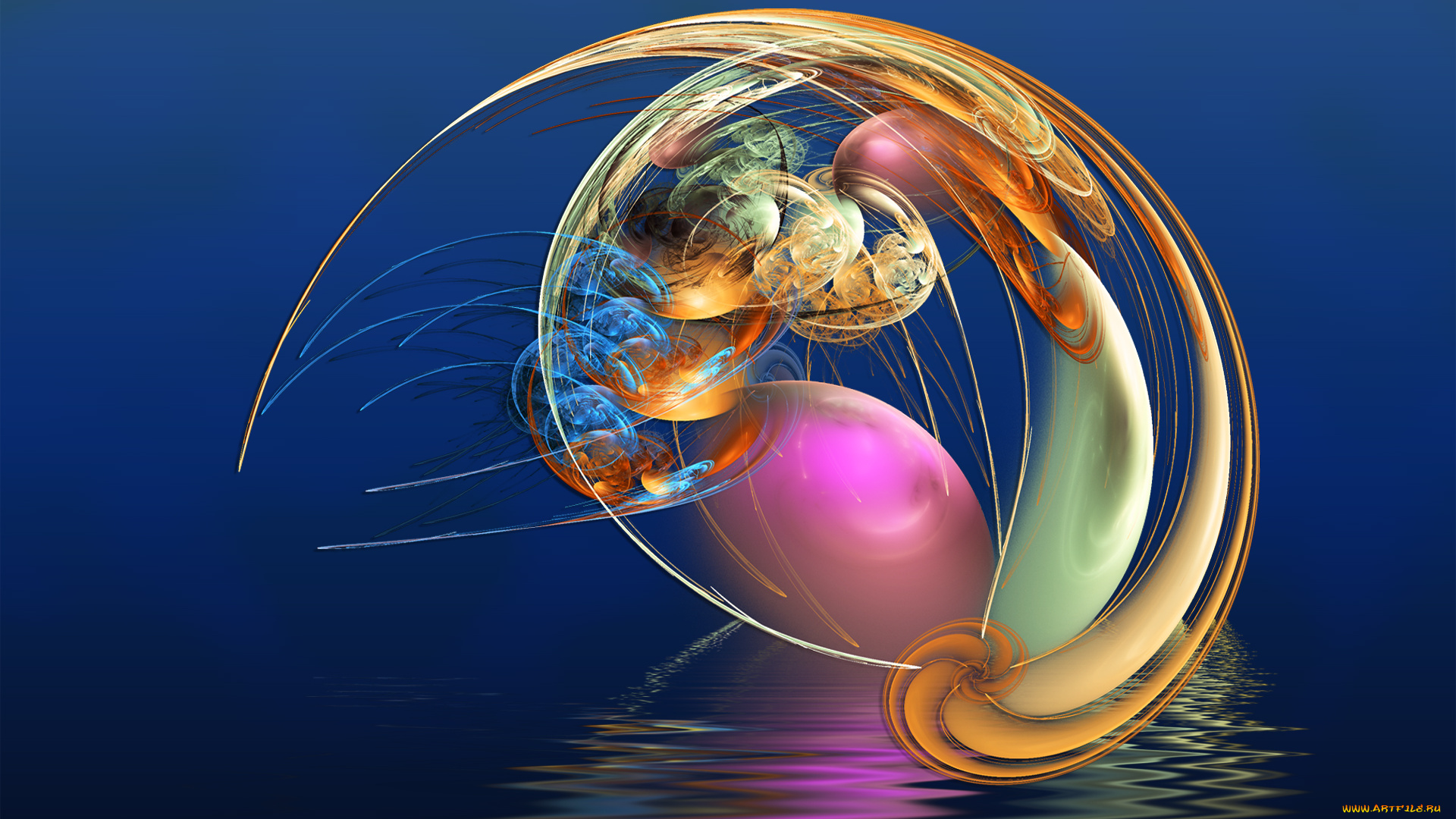 splenda, 3д, графика, fractal, фракталы, узор